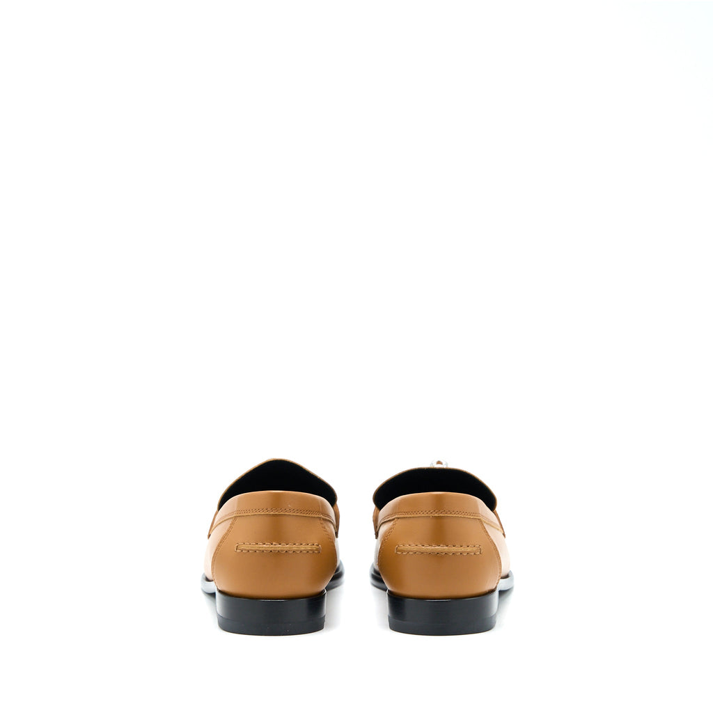 HERMES FEMME DESTIN LOAFER CALFSKIN NATURAL SHW