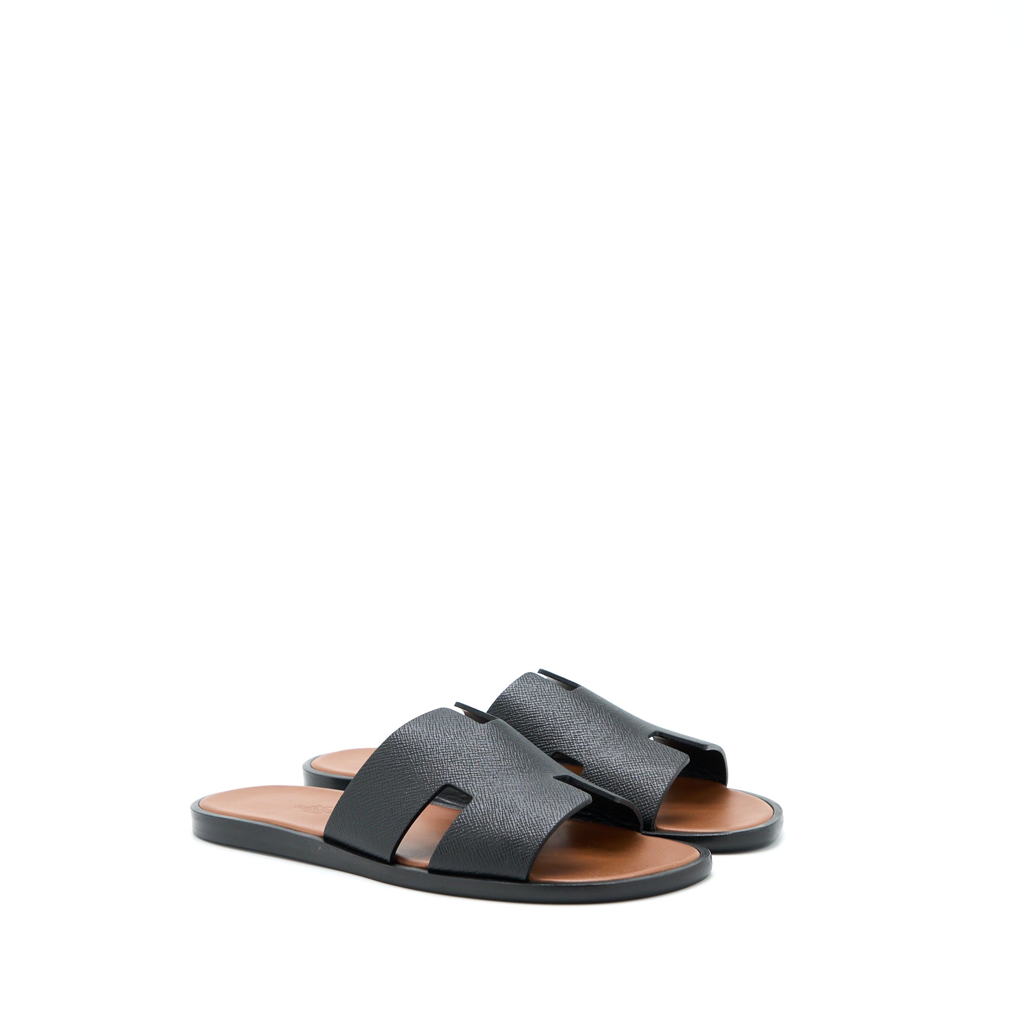 HERMES IZMIR SANDAL BLACK