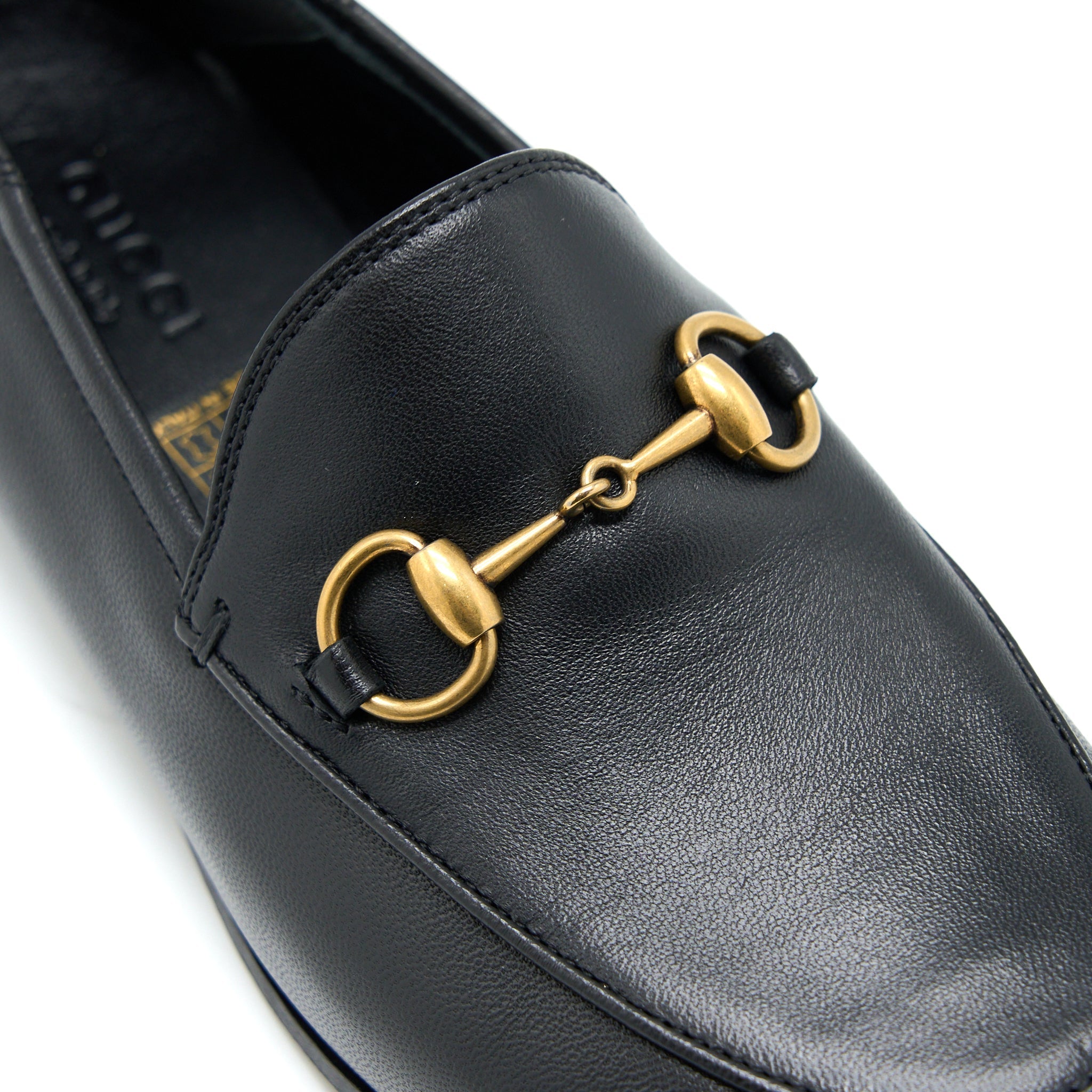 GUCCI HORSEBIT LOAFER BLACK GHW