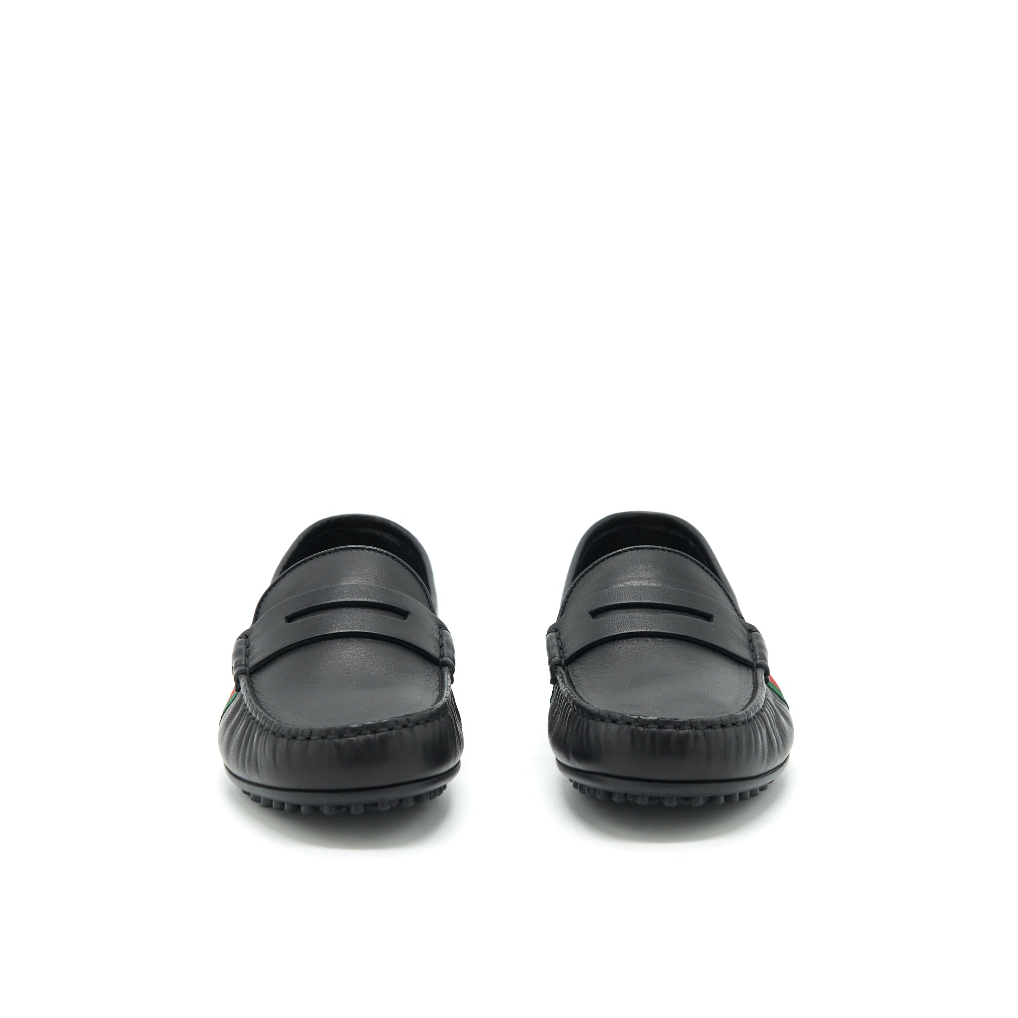 GUCCI MEN’S LEATHER LOAFER BLACK