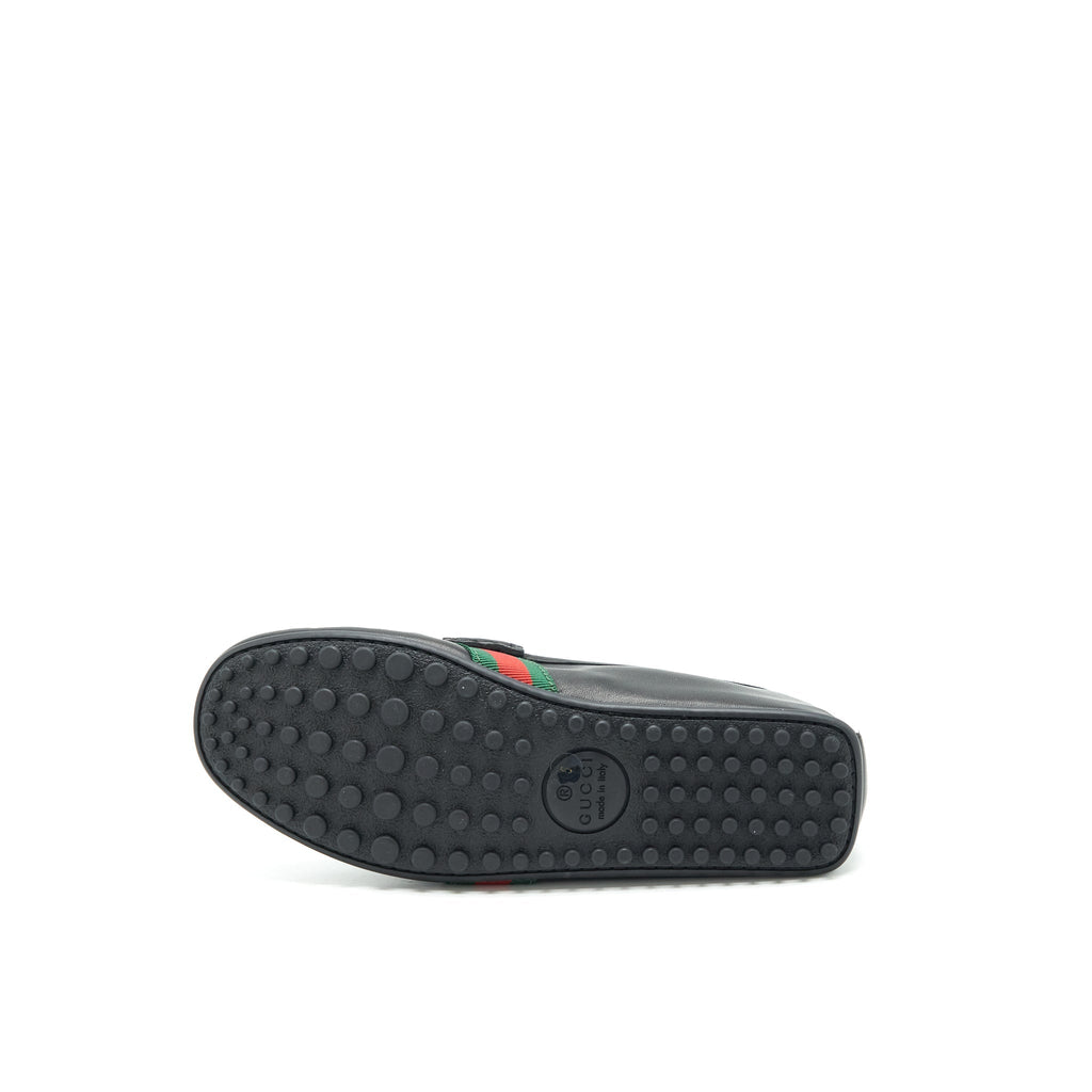 GUCCI MEN’S LEATHER LOAFER BLACK