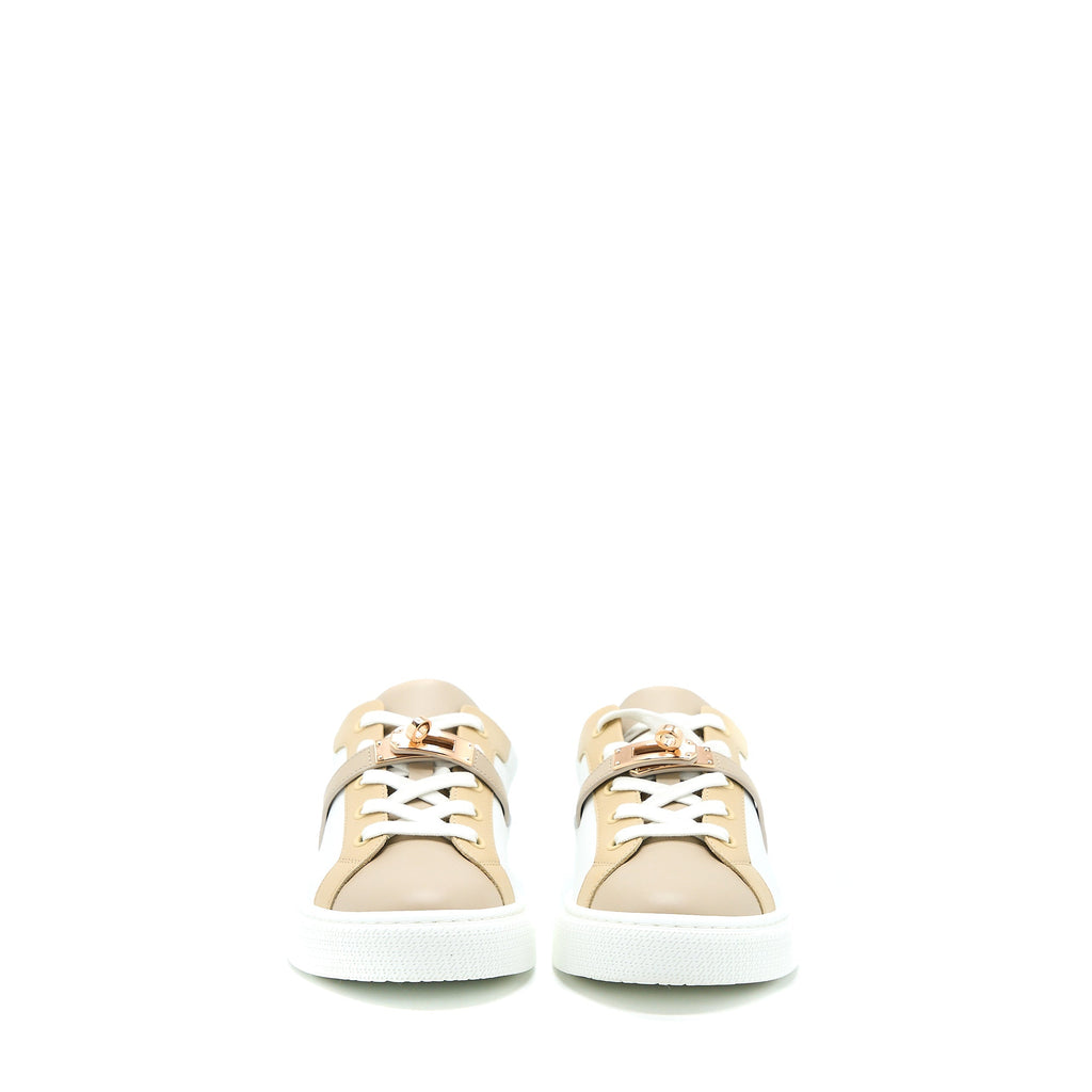 HERMES FEMME DAY SNEAKER CALFSKIN MULTICOLOUR RGHW