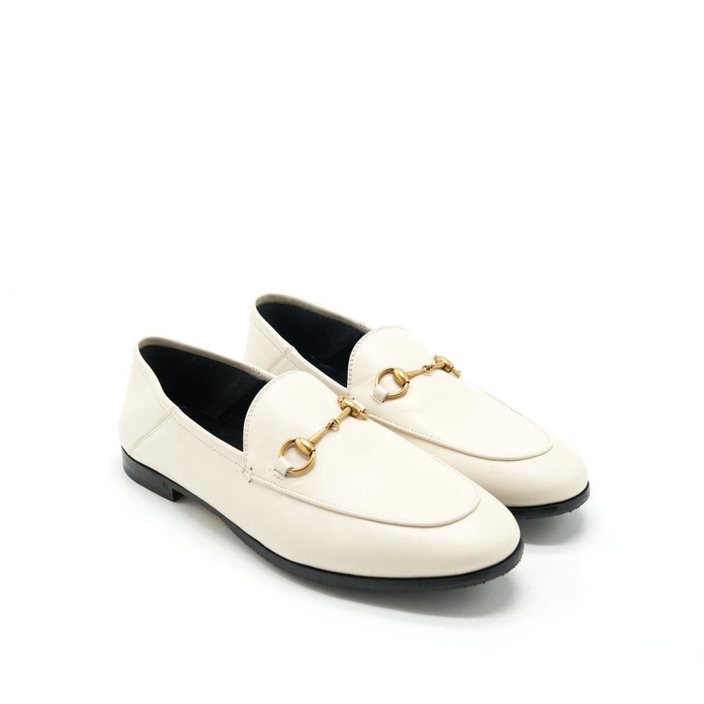 GUCCI LOAFERS HORSEBIT CREAM