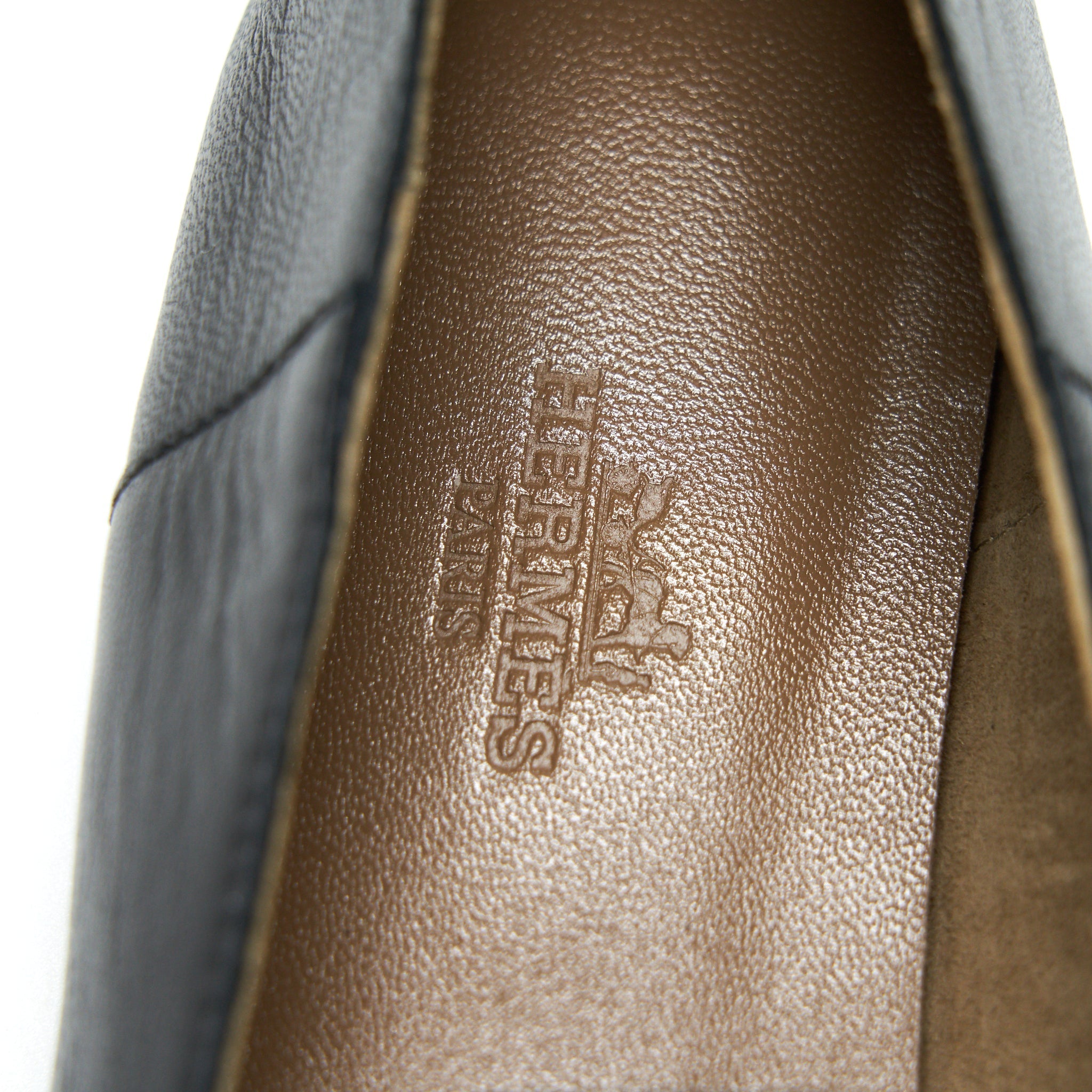 HERMES TIME LOAFER BLACK GHW
