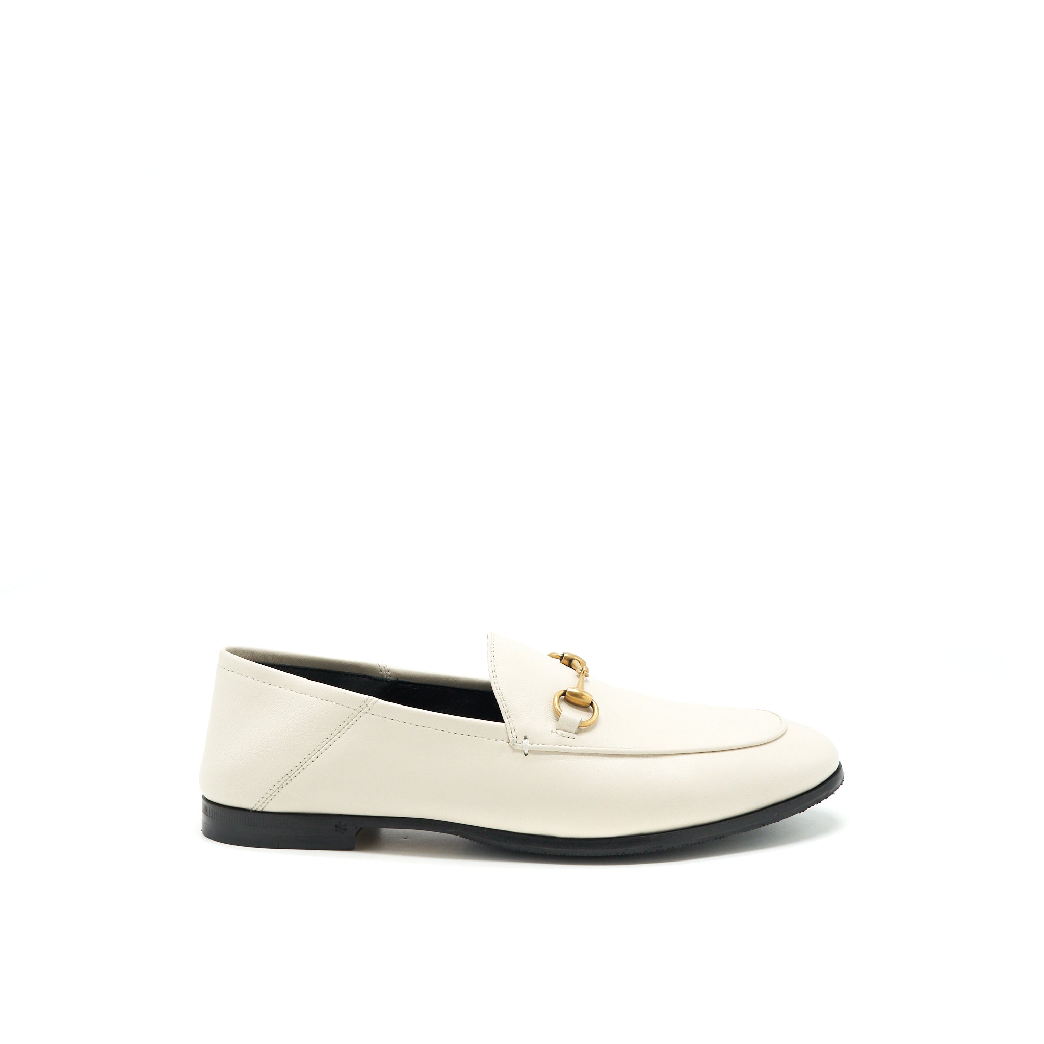 GUCCI LOAFERS HORSEBIT CREAM