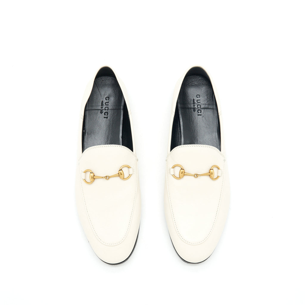 GUCCI LOAFERS HORSEBIT CREAM
