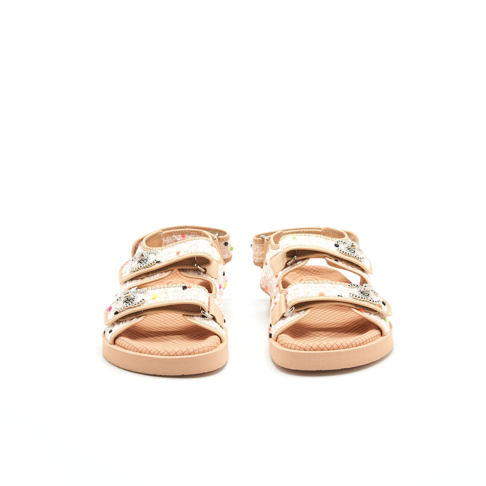 CHANEL DAD SANDAL BEIGE SHW