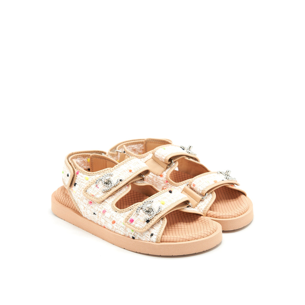 CHANEL DAD SANDAL BEIGE SHW
