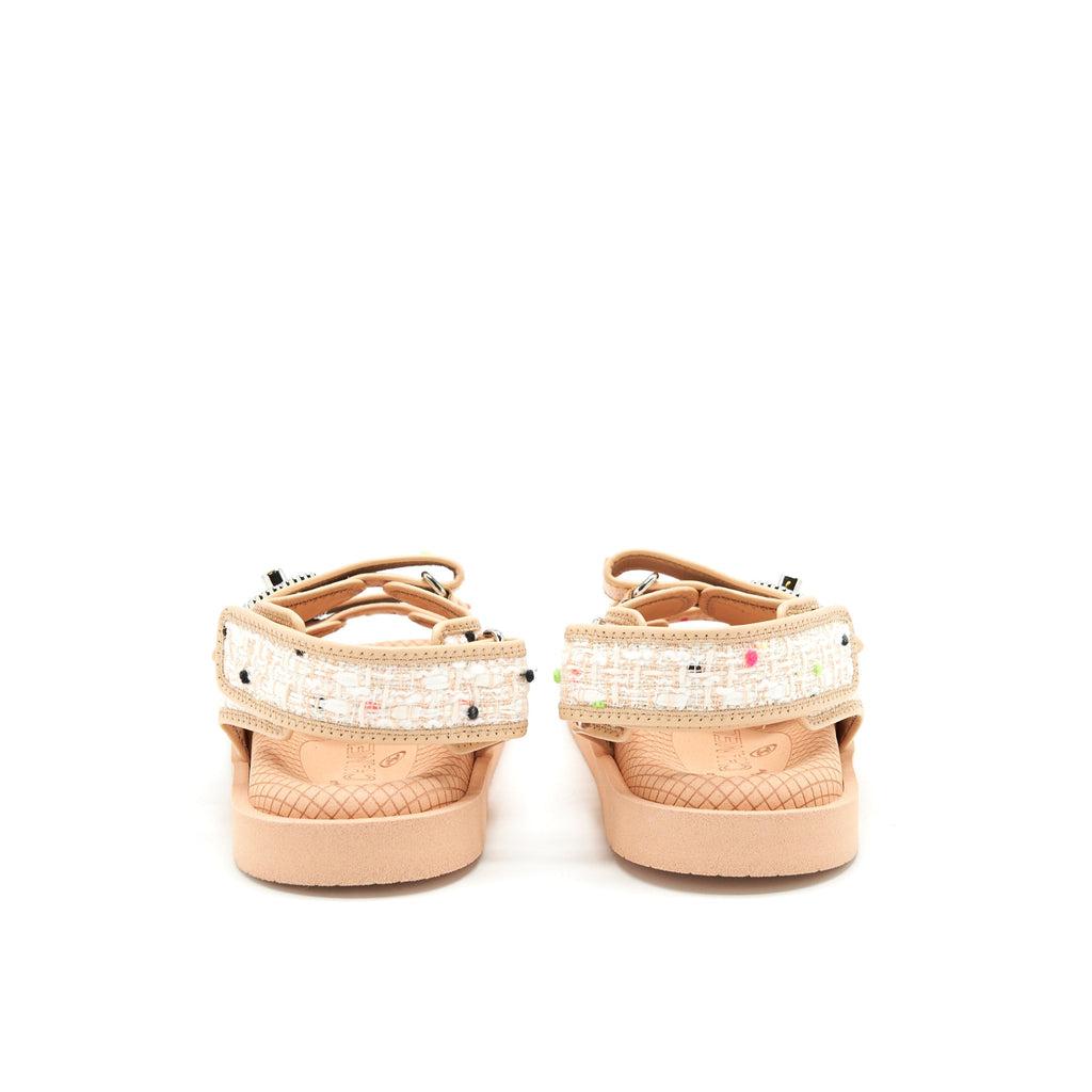 CHANEL DAD SANDAL BEIGE SHW