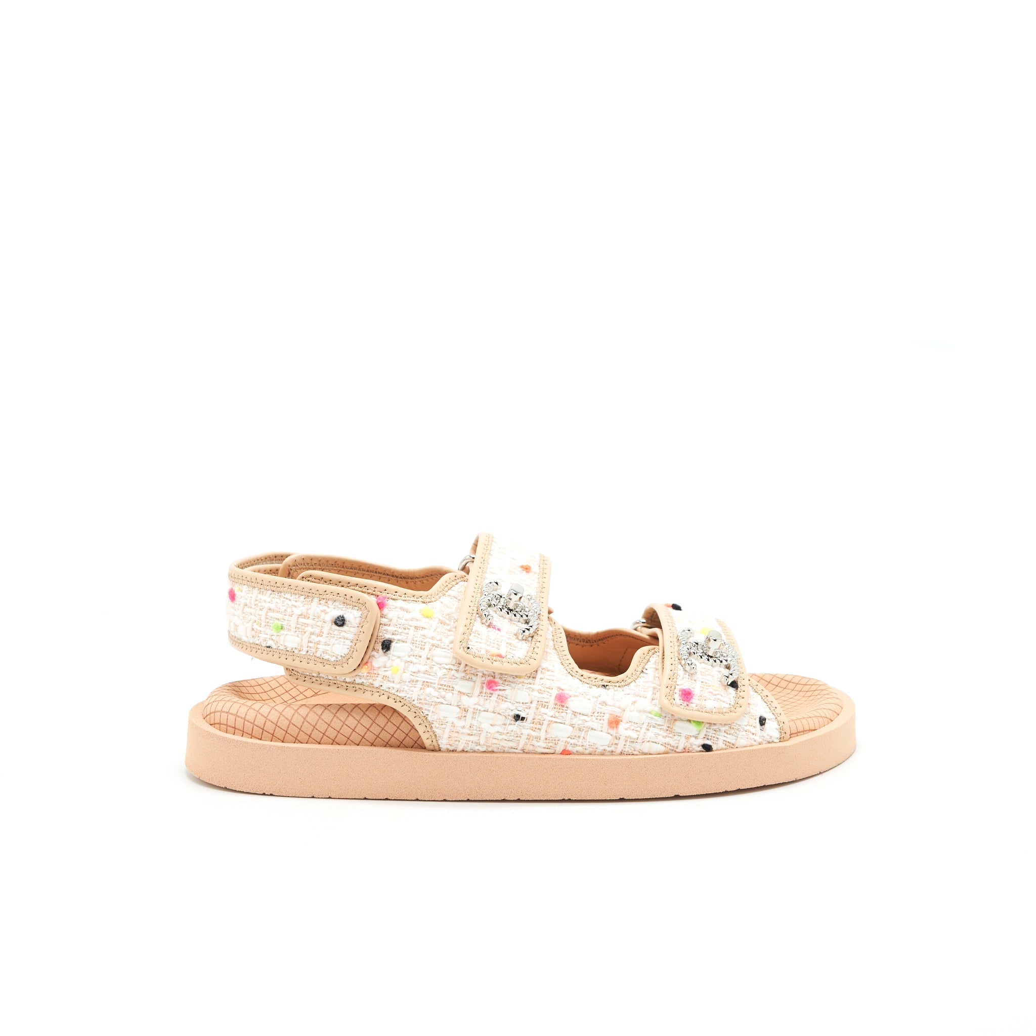 CHANEL DAD SANDAL BEIGE SHW