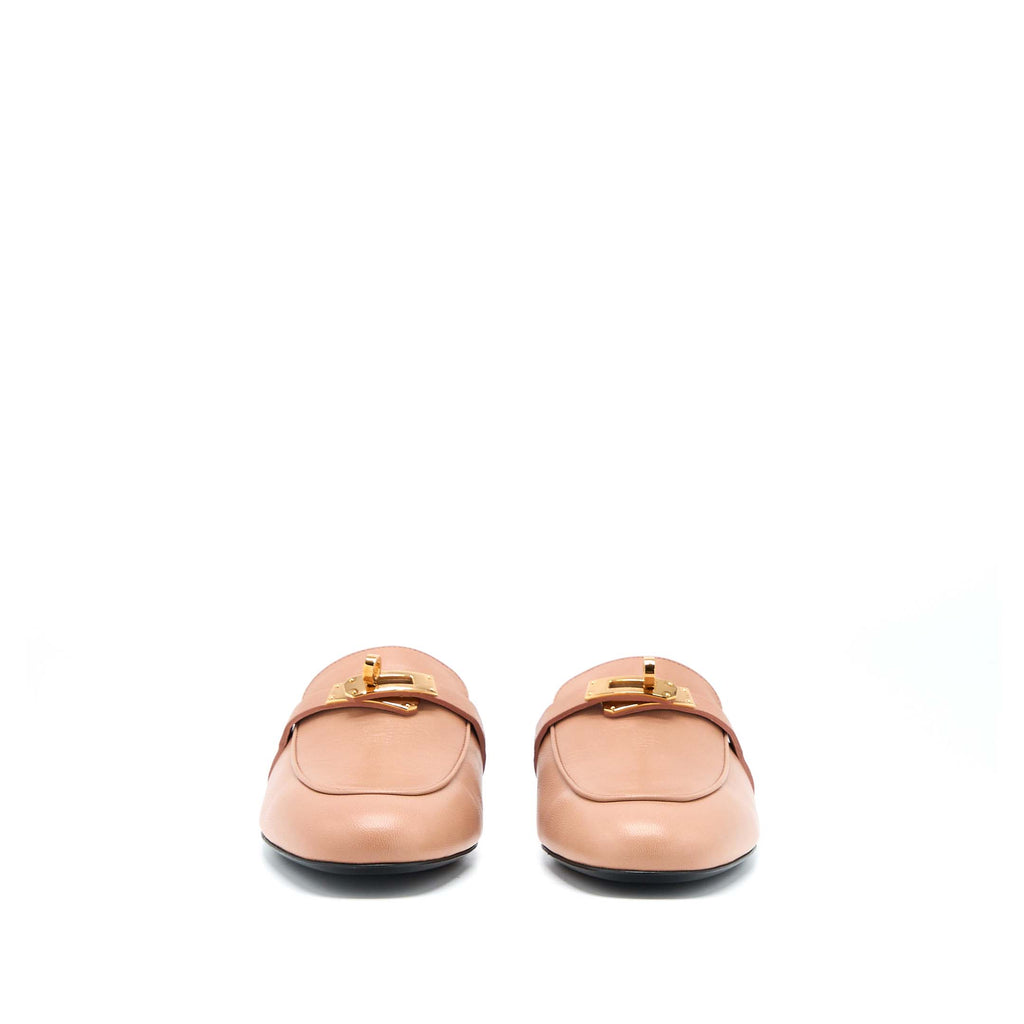 HERMES MULES FEMME OZ CHEVRE ROSE AUBE RGHW