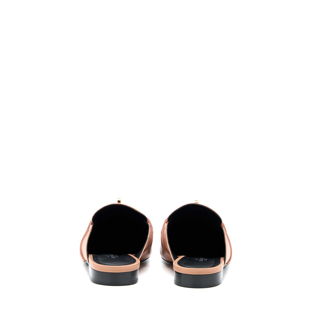 HERMES MULES FEMME OZ CHEVRE ROSE AUBE RGHW