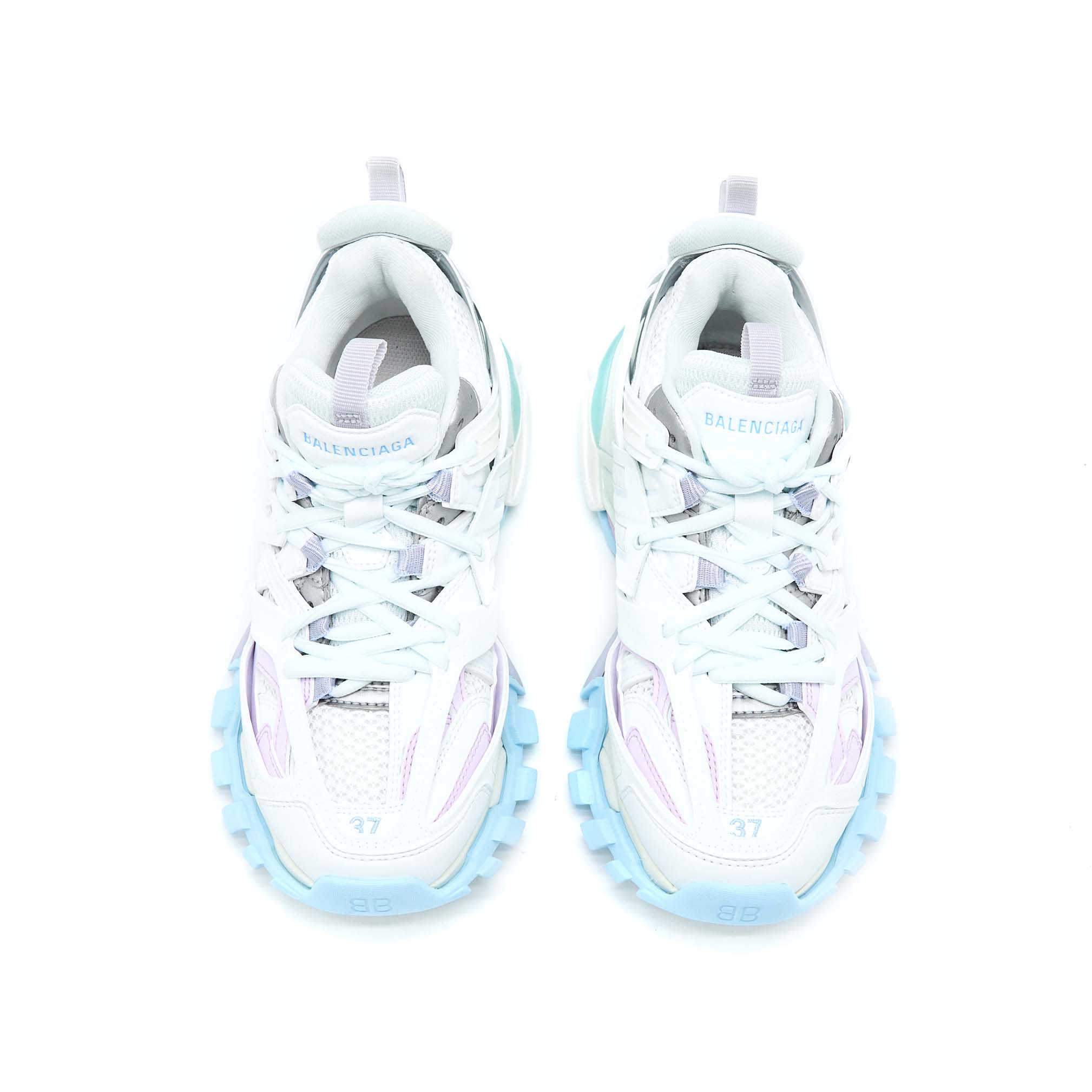 BALENCIAGA TRACK SNEAKERS MESH/NYLON MULTICOLOUR