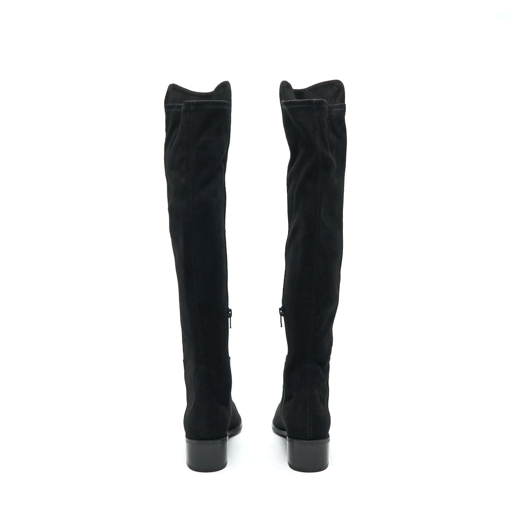 STUART WEITZMAN ALLSERVE SUEDE LEATHER BOOTS