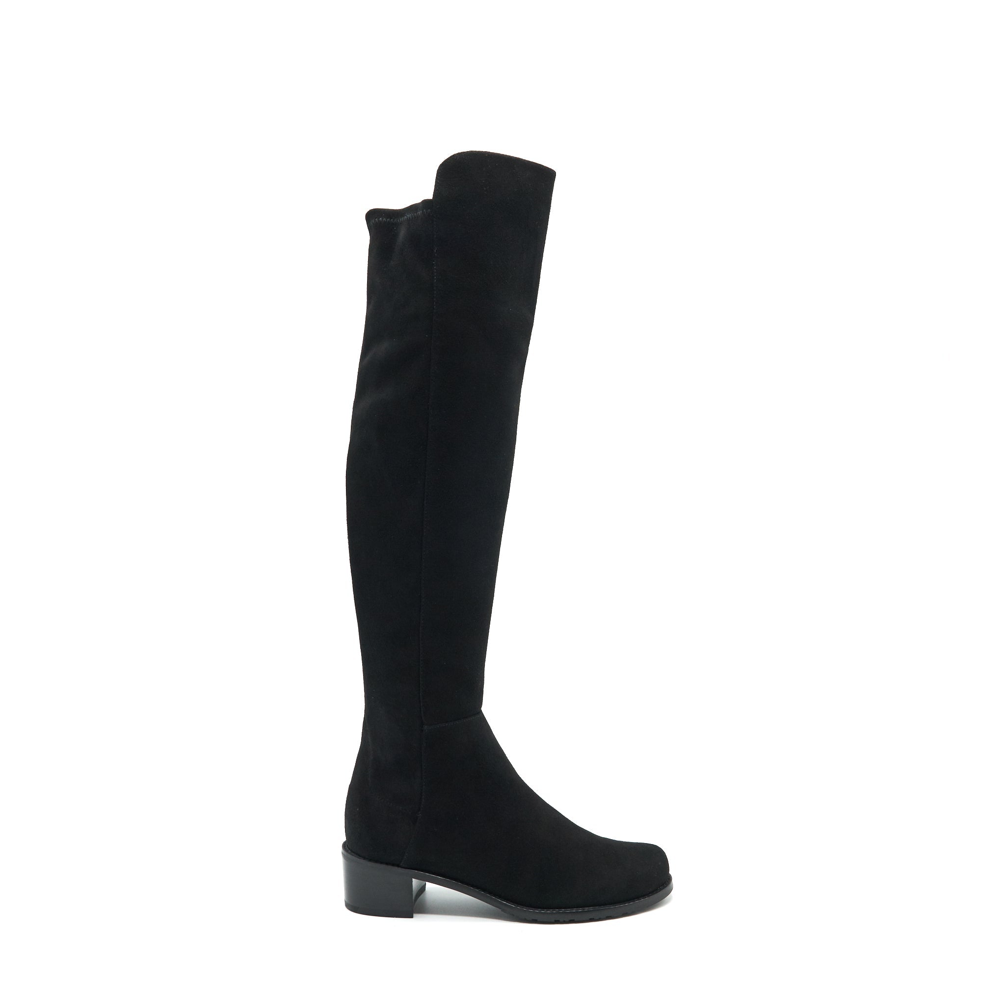 STUART WEITZMAN ALLSERVE SUEDE LEATHER BOOTS