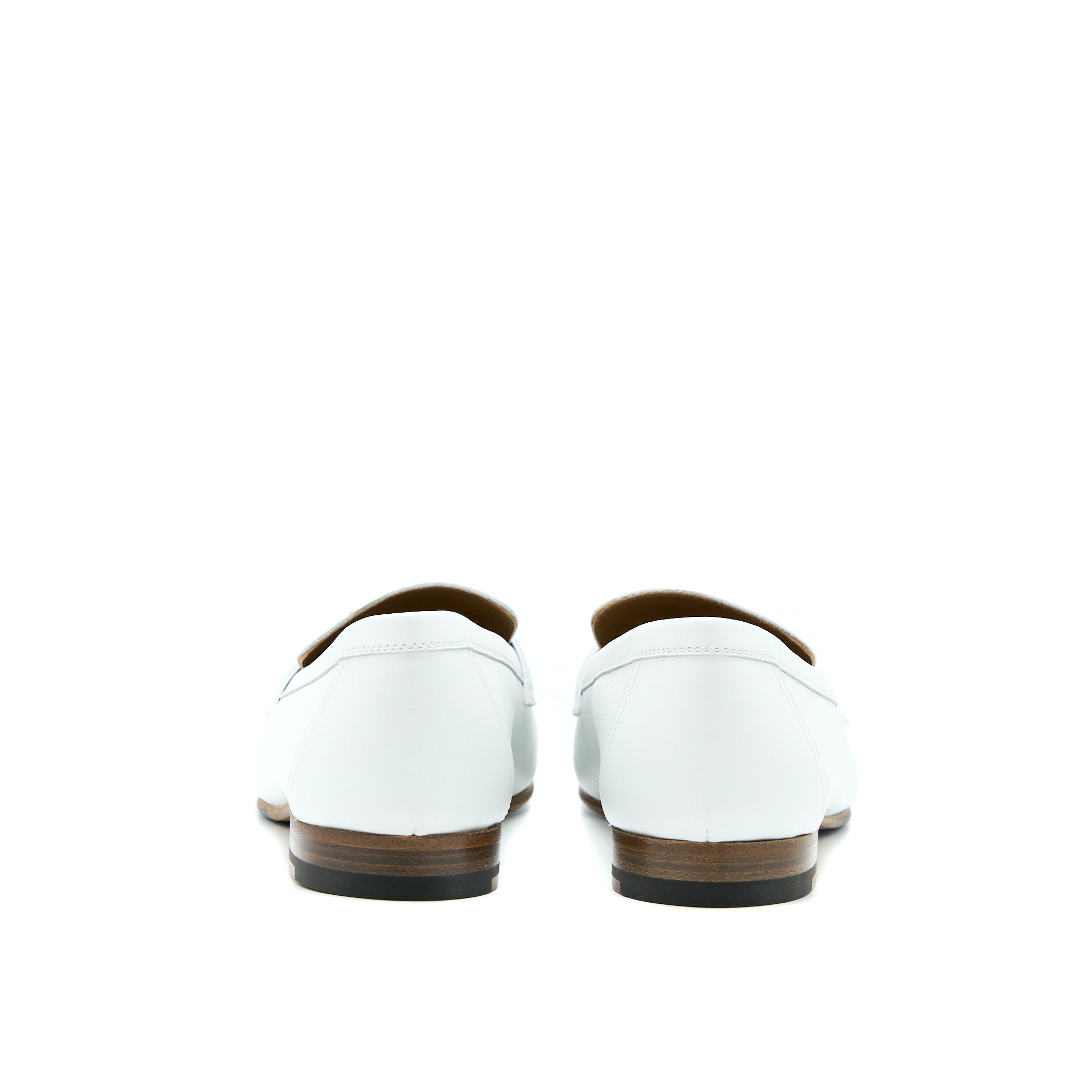 HERMES PARIS LOAFER WHITE RGHW