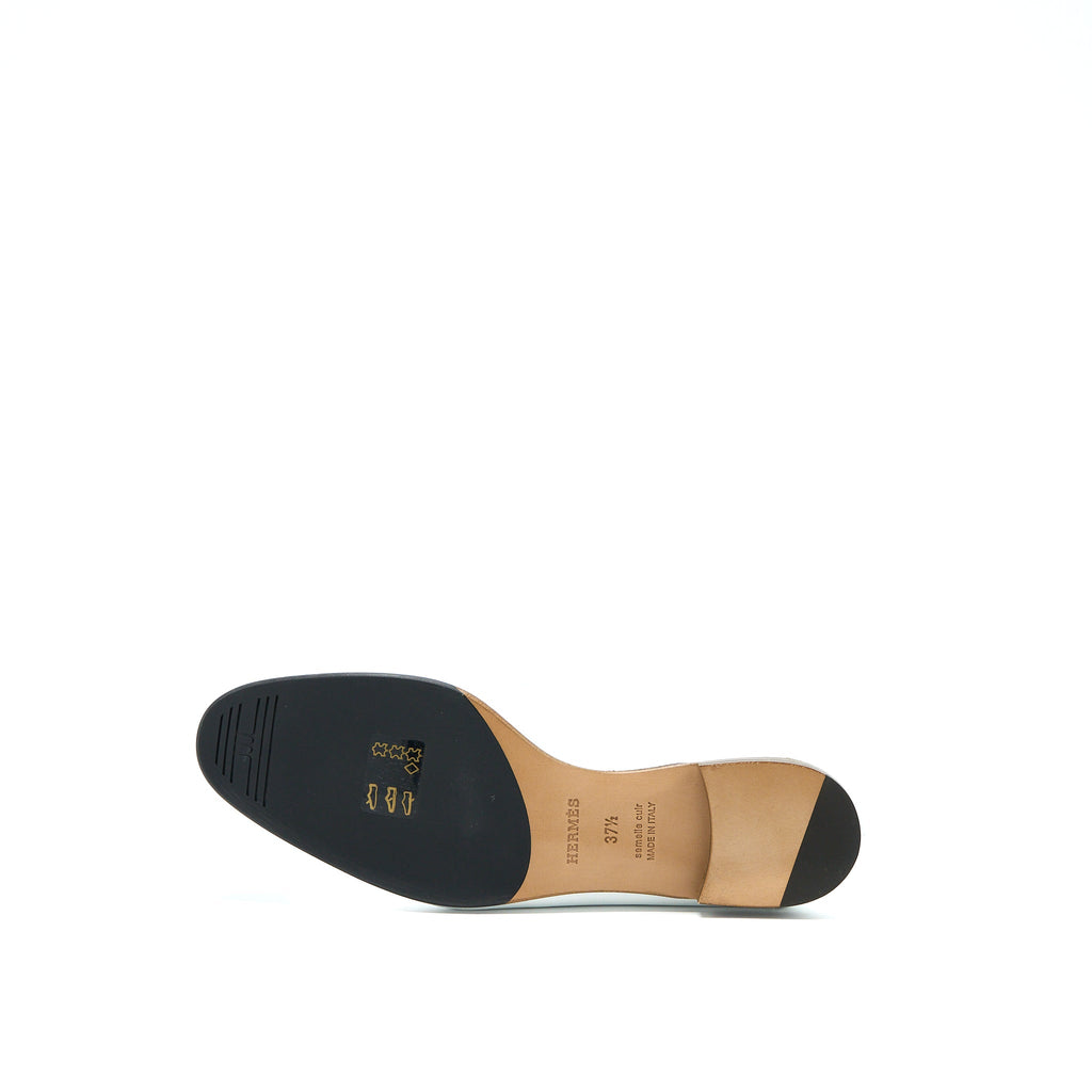 HERMES PARIS LOAFER WHITE RGHW