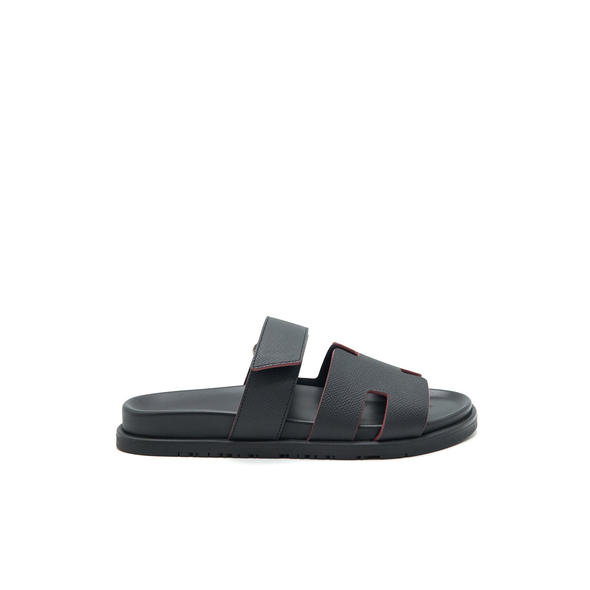 HERMES MAN'S CHYPRE SANDLE BLACK