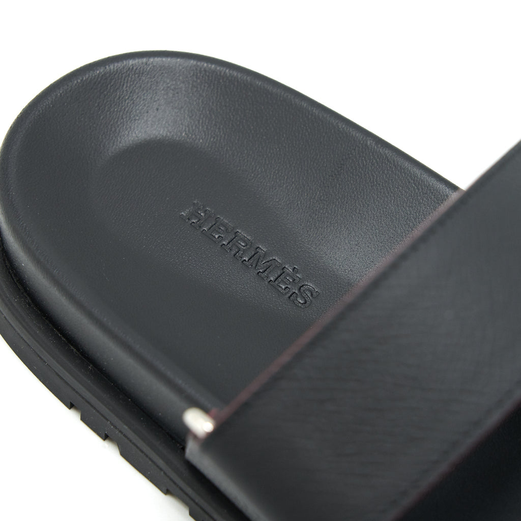 HERMES MAN'S CHYPRE SANDLE BLACK