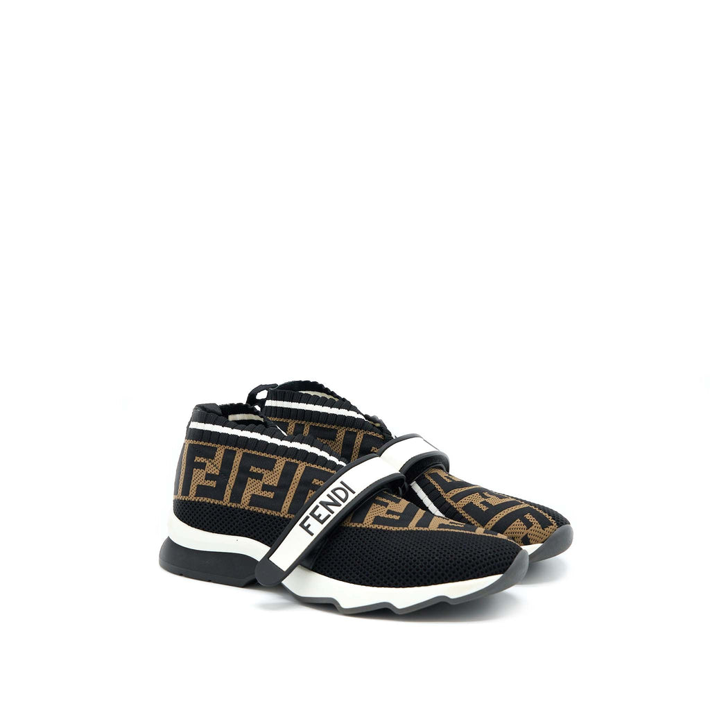 FENDI FABRIC BLACK SNEAKER