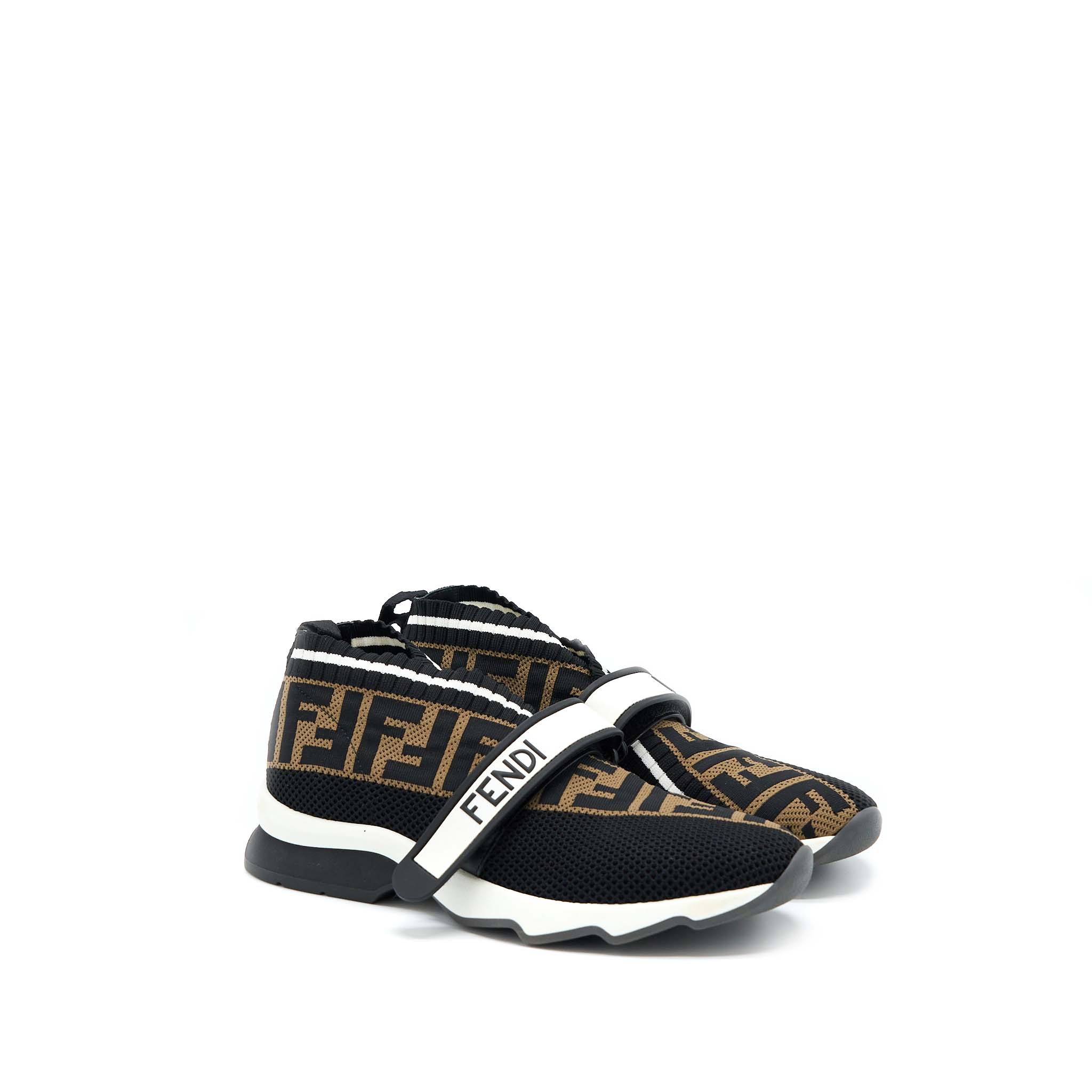 FENDI FABRIC BLACK SNEAKER