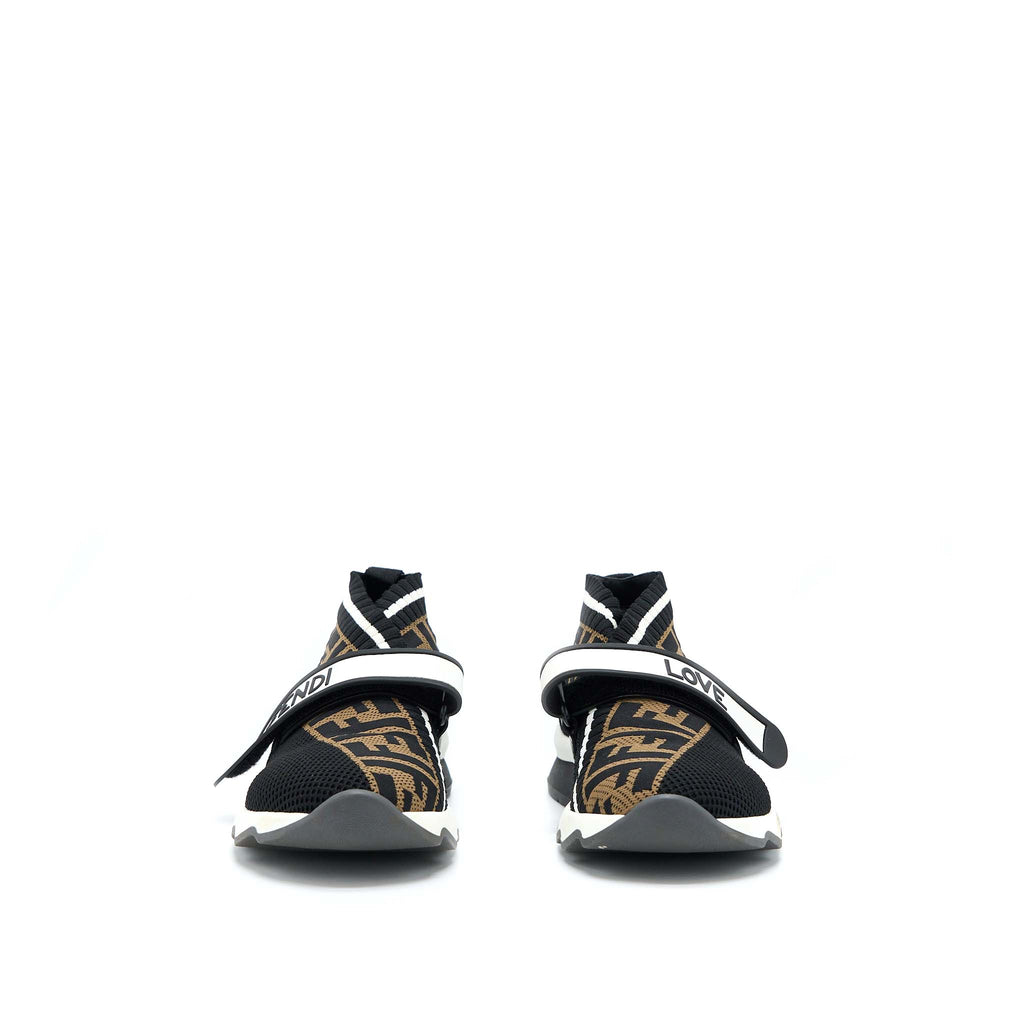 FENDI FABRIC BLACK SNEAKER