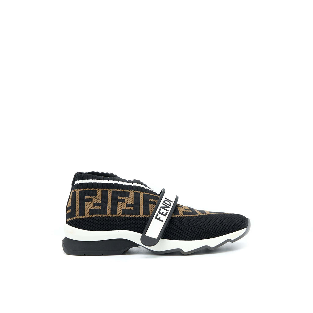 FENDI FABRIC BLACK SNEAKER