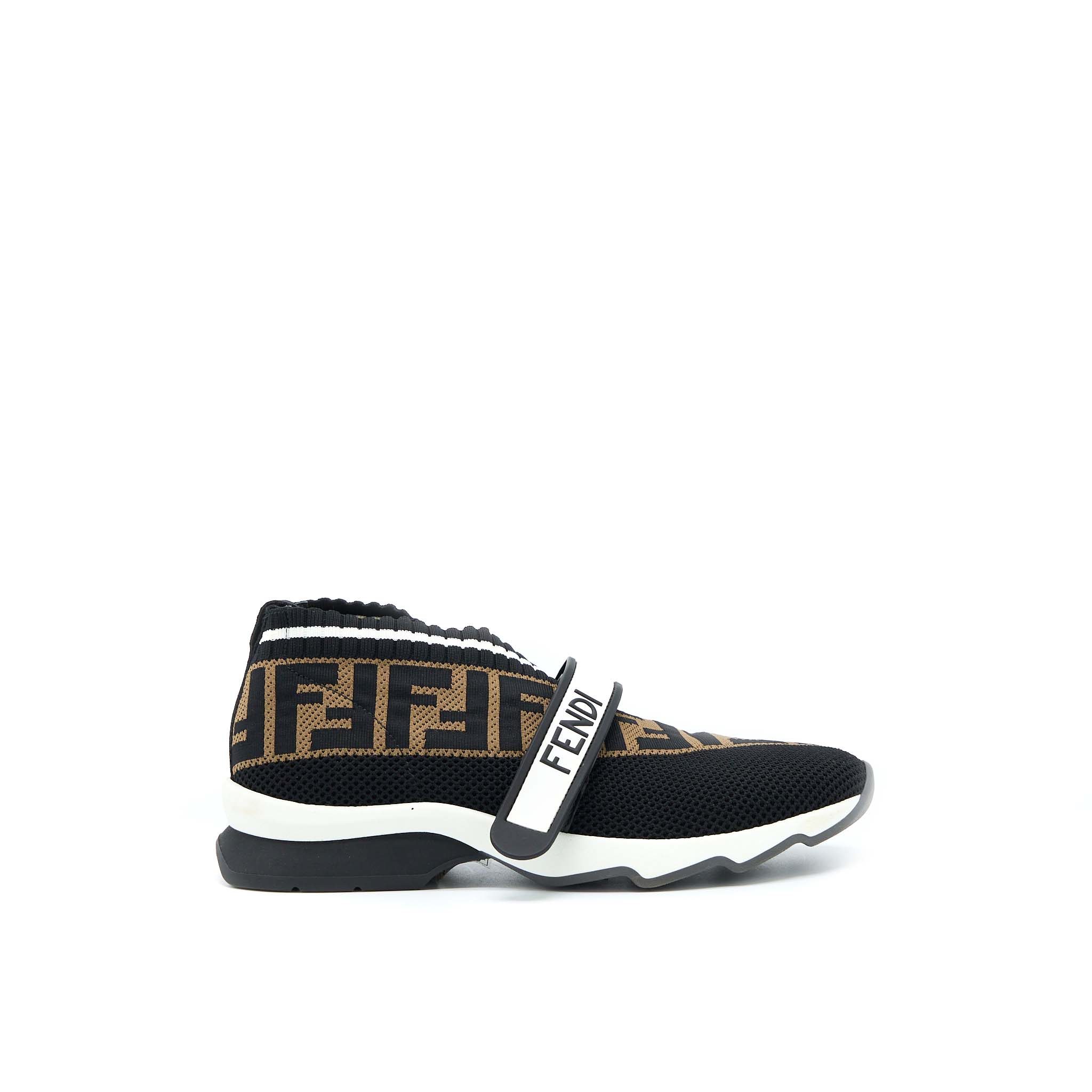 FENDI FABRIC BLACK SNEAKER