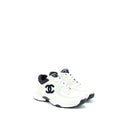 CHANEL CC LOGO SNEAKER BLACK/WHITE