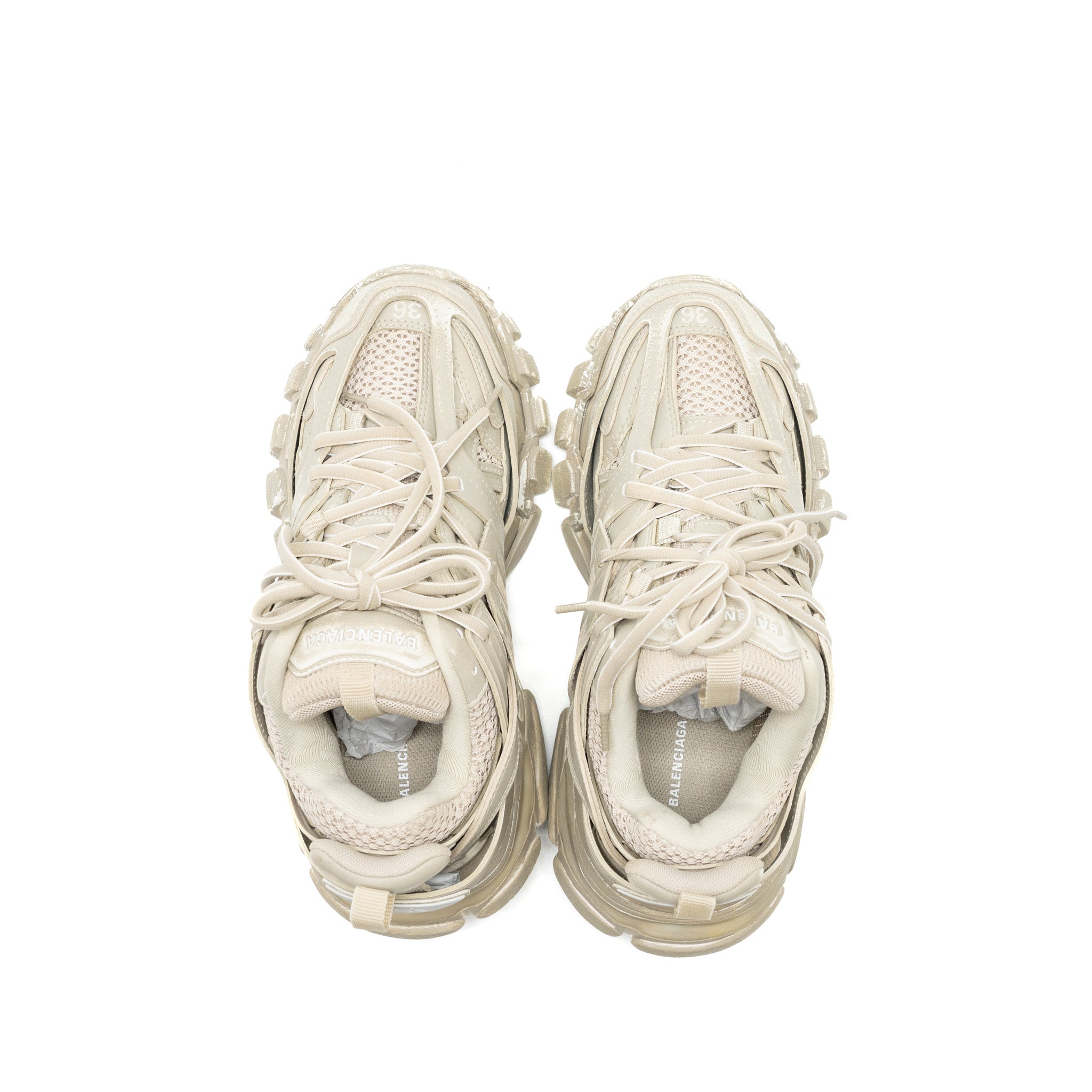 BALENCIAGA TRACK SNEAKERS MESH/NYLON BEIGE/MULTICOLOUR