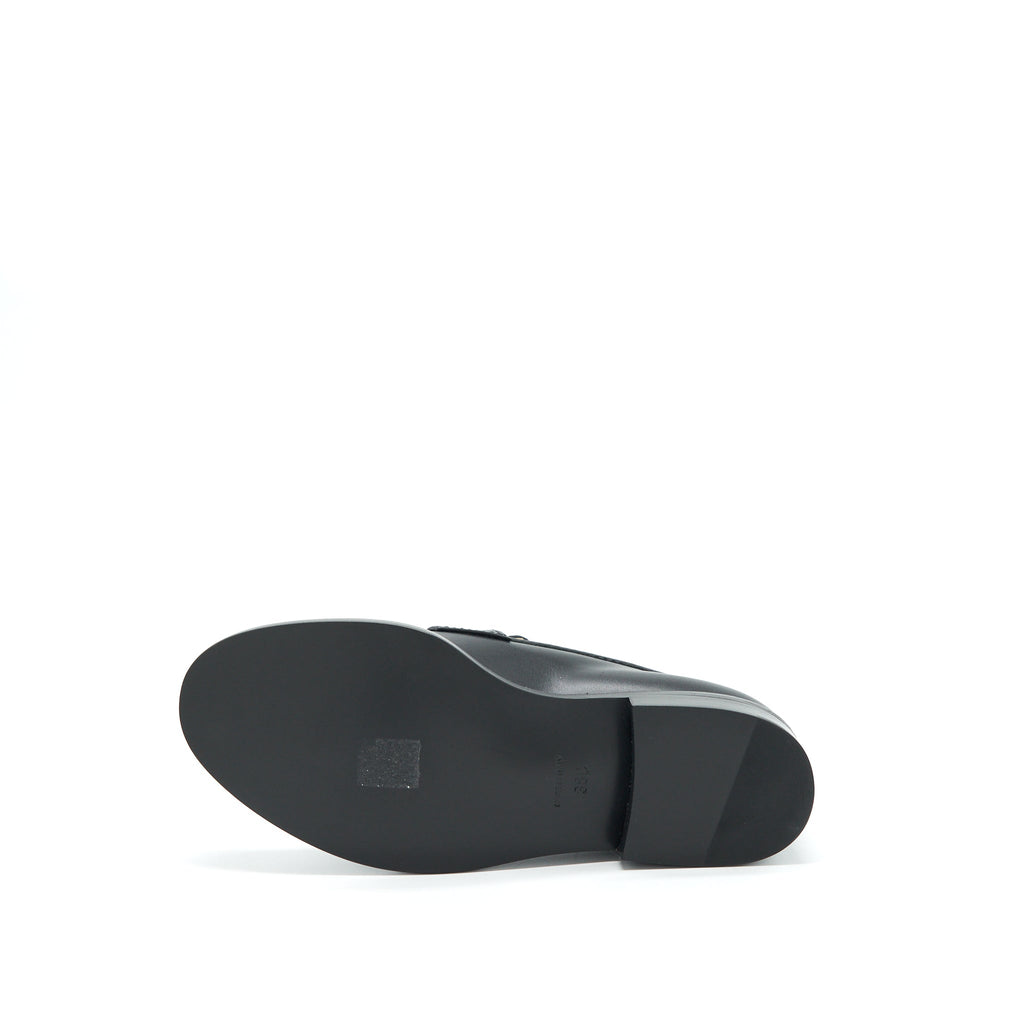 CHANEL QUILTED LOAFER BLACK LGHW