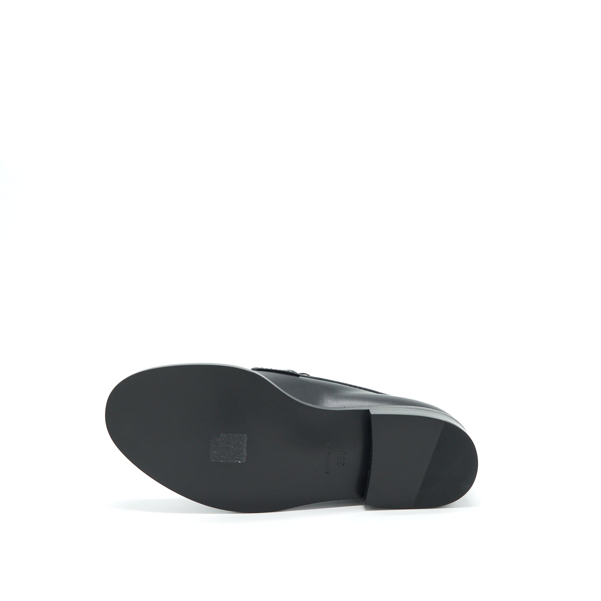 CHANEL QUILTED LOAFER BLACK LGHW