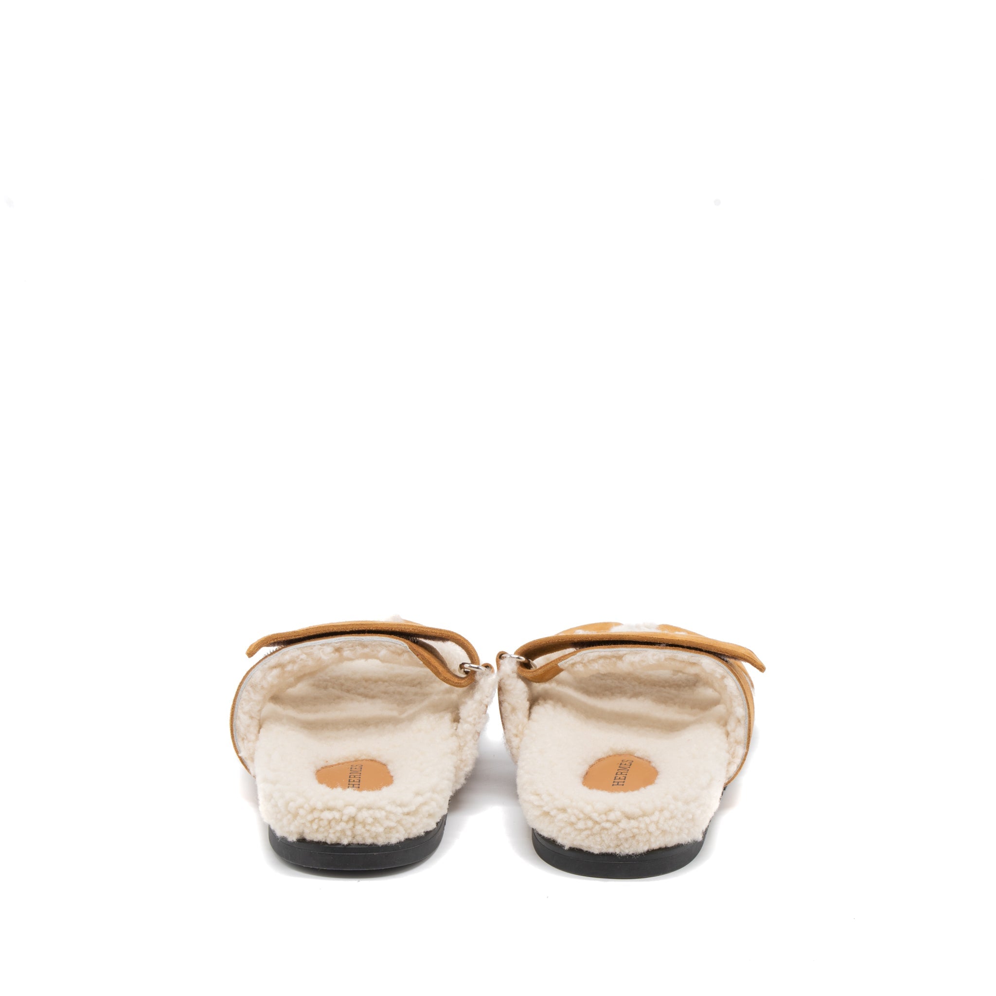 HERMES CHYPRE SANDAL BEIGE DOREEN/ECRU