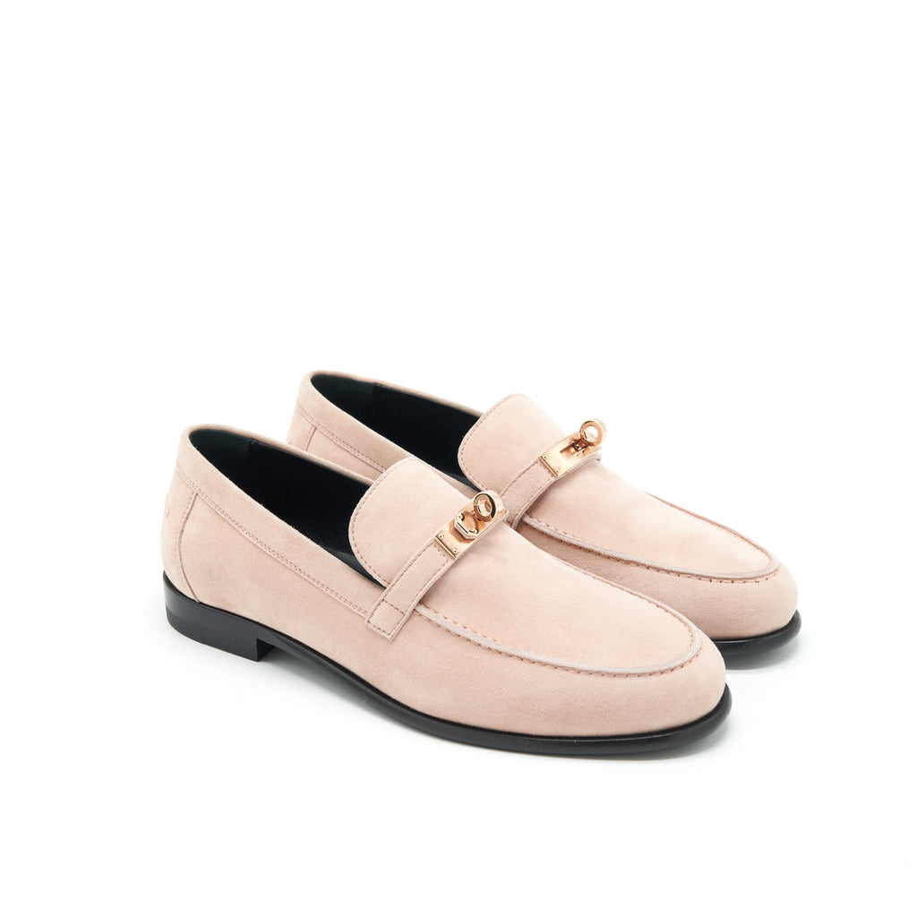 HERMES DESTIN LOAFER CHEVRE VELOURS