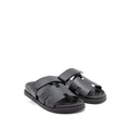 HERMES MEN’S CHYPRE SANDALS CALFSKIN BLACK