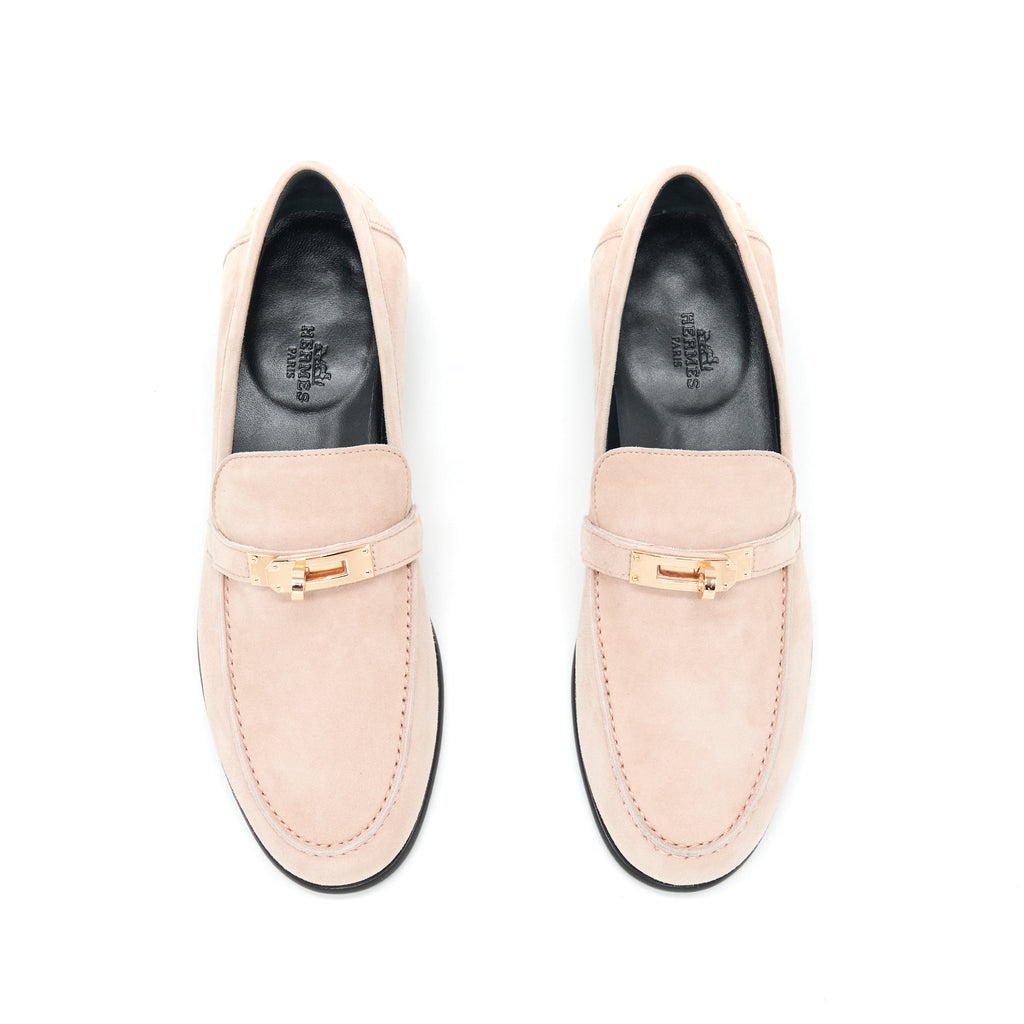 HERMES DESTIN LOAFER CHEVRE VELOURS