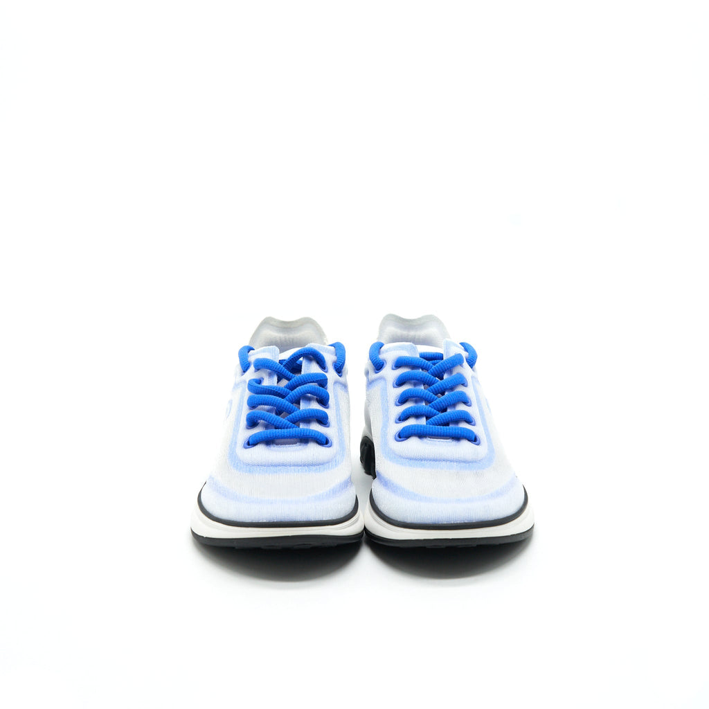 CHANEL CC LOGO SNEAKER BLUE