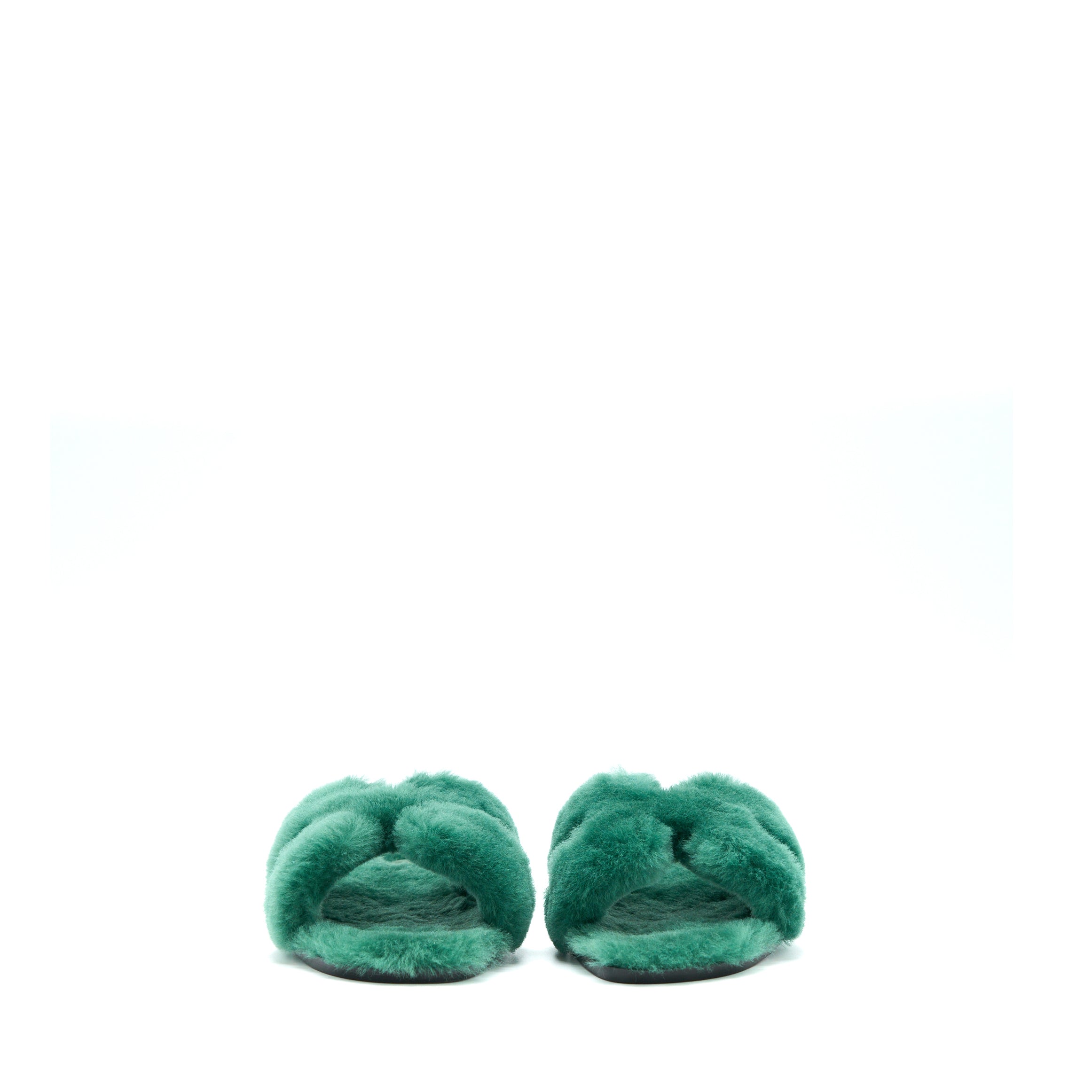 HERMES SANDAL ORAN PEAU GREEN