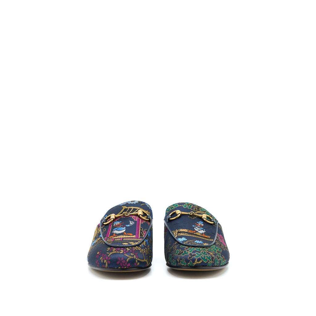 GUCCI PRINCETOWN SLIPPER MULTICOLOUR/BLACK GHW