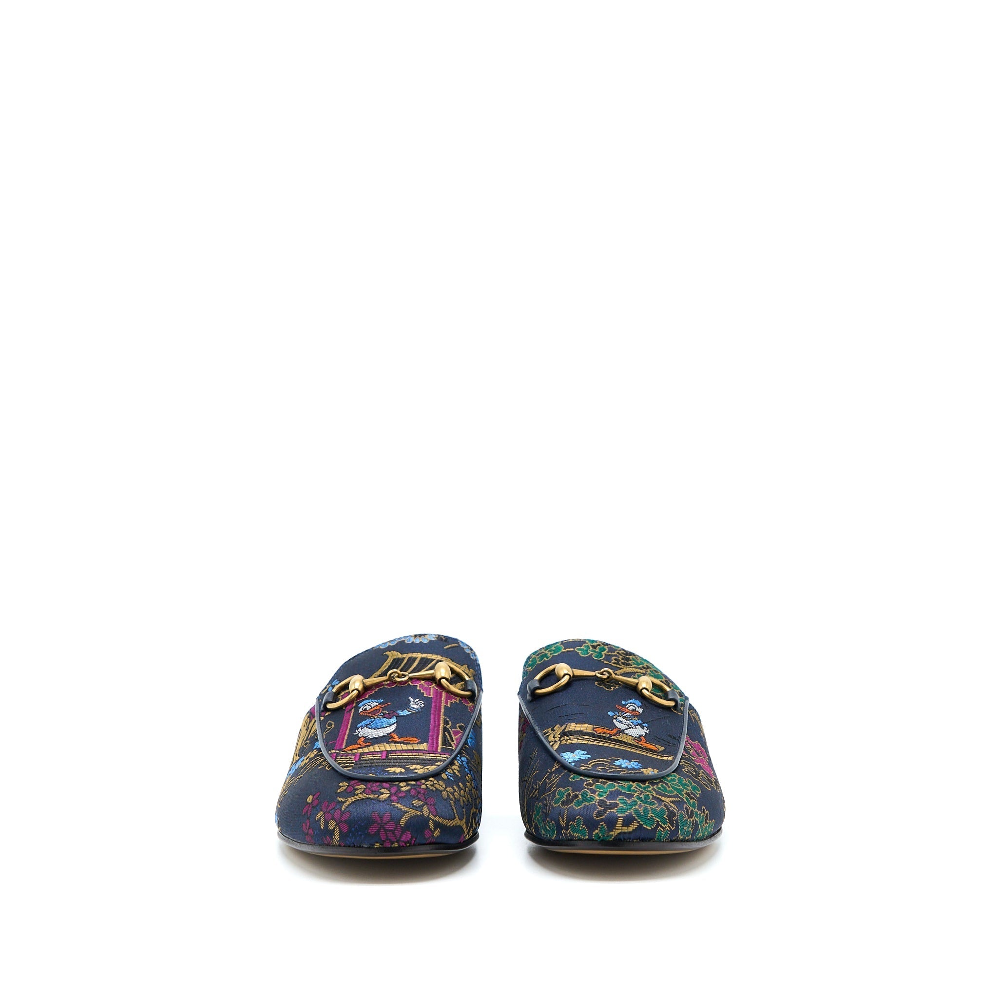 GUCCI PRINCETOWN SLIPPER MULTICOLOUR/BLACK GHW