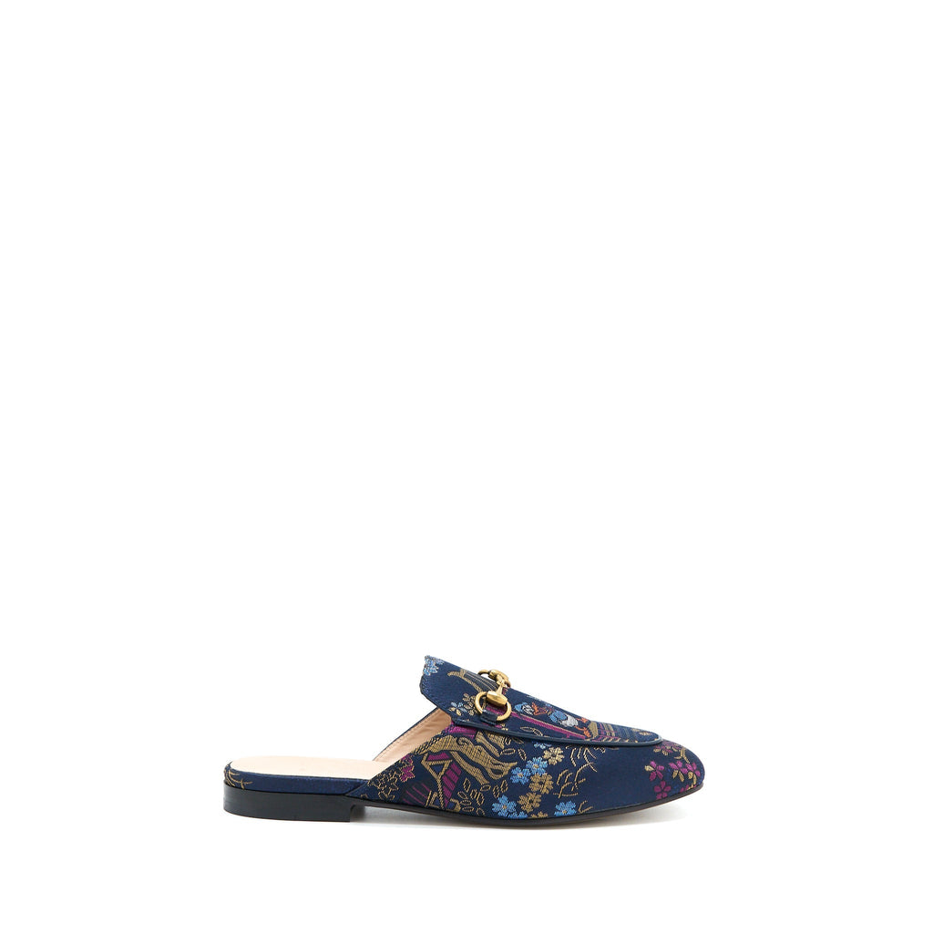 GUCCI PRINCETOWN SLIPPER MULTICOLOUR/BLACK GHW