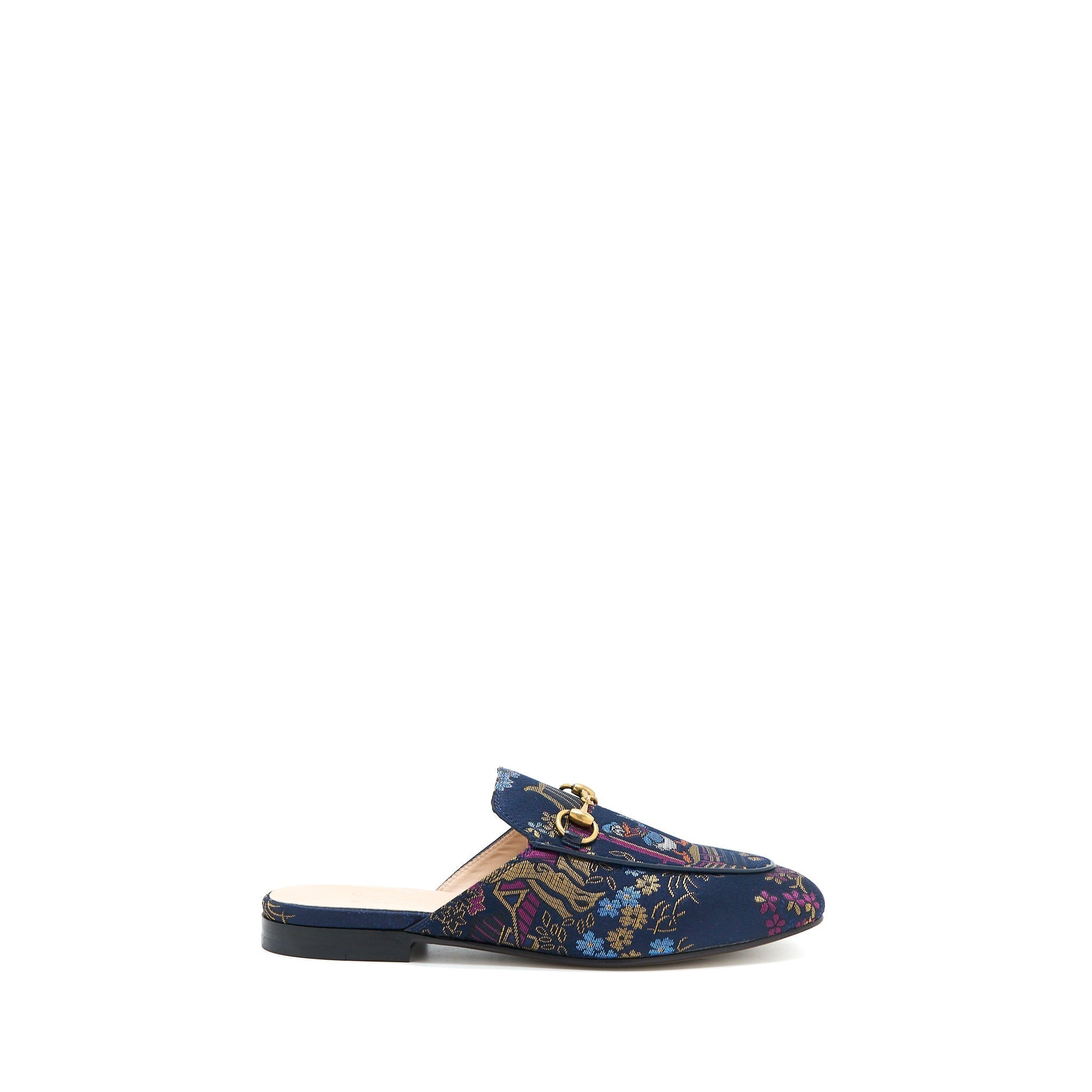 GUCCI PRINCETOWN SLIPPER MULTICOLOUR/BLACK GHW