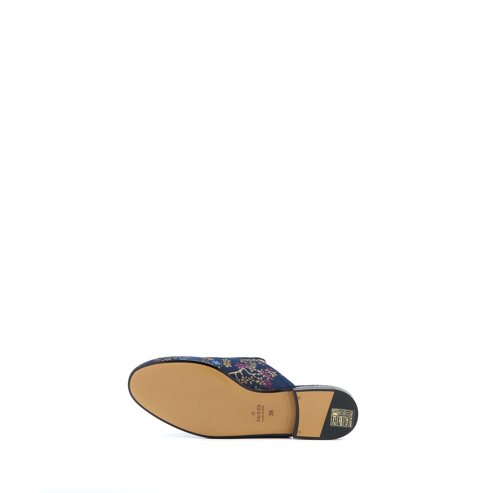 GUCCI PRINCETOWN SLIPPER MULTICOLOUR/BLACK GHW
