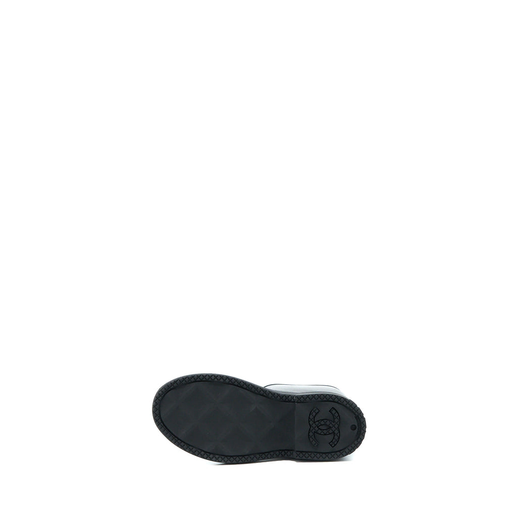 CHANEL RUBBER BOOST BLACK/WHITE