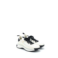 CHANEL SPORT TRAIL SNEAKER SUEDE/CALFSKIN WHITE/BLACK GHW