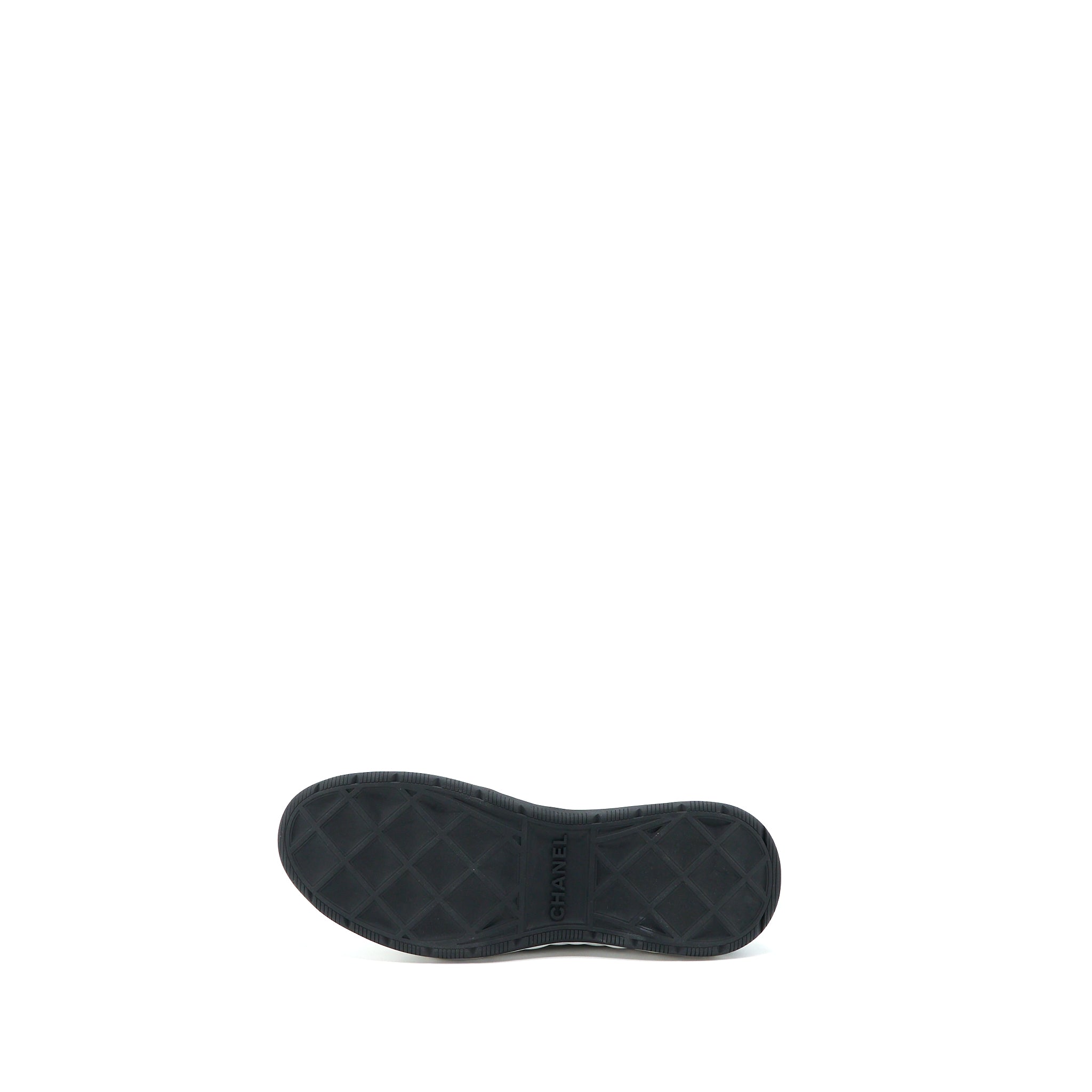 CHANEL SPORT TRAIL SNEAKER SUEDE/CALFSKIN WHITE/BLACK GHW
