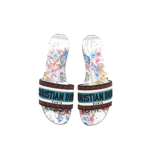 DIOR DWAY SLIDE MULTICOLOUR