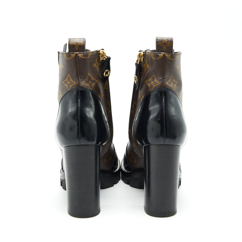 LOUIS VUITTON STAR TRAIL ANKLE BOOT CACAO