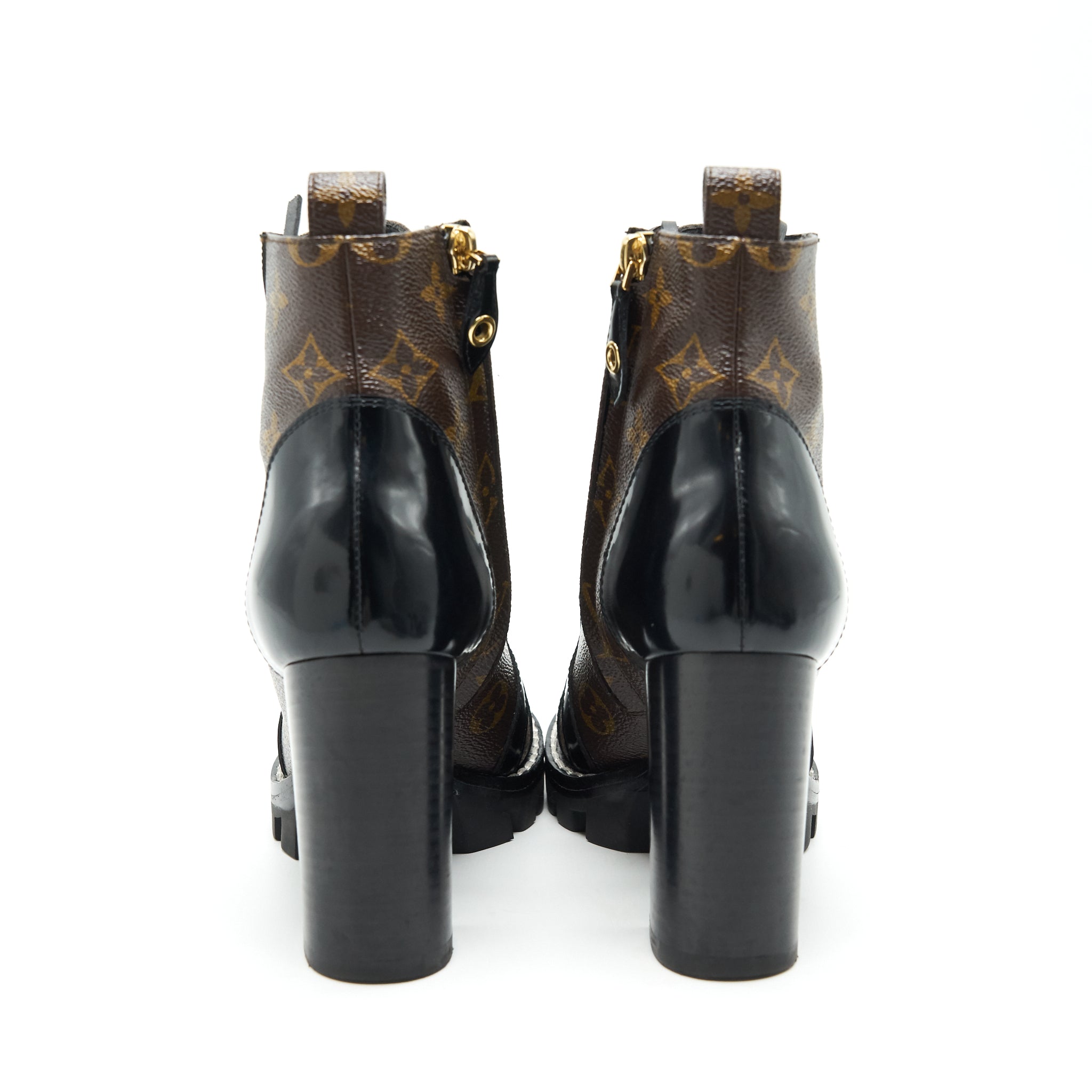 LOUIS VUITTON STAR TRAIL ANKLE BOOT CACAO