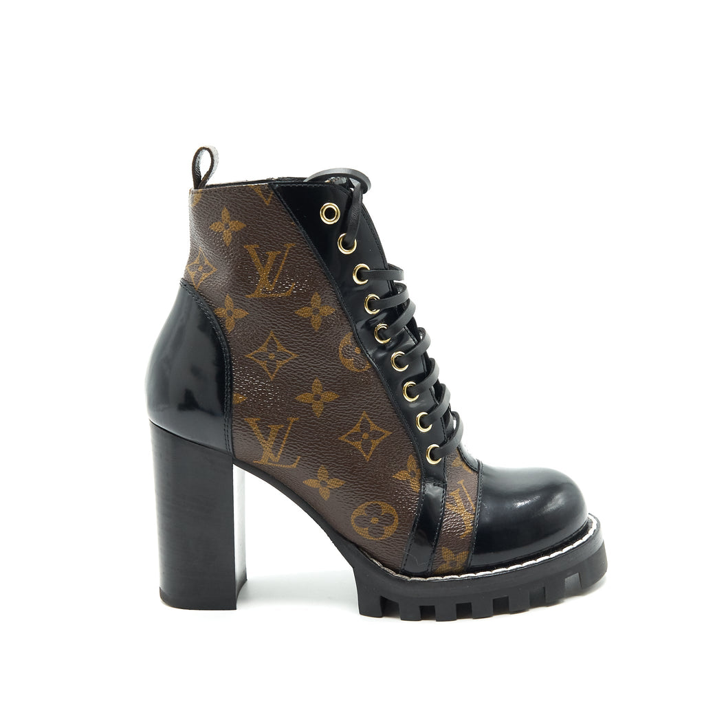 LOUIS VUITTON STAR TRAIL ANKLE BOOT CACAO